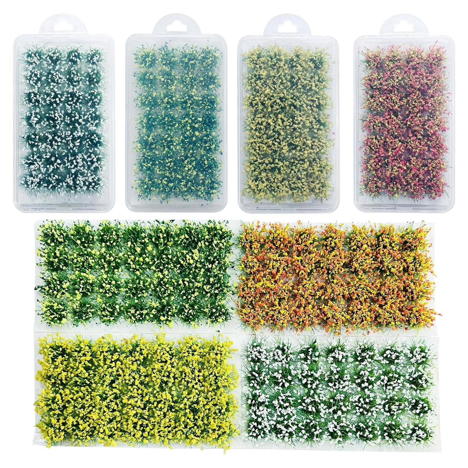 Tufts de Flores Estáticas Woohome 112 PCS para Paisajismo