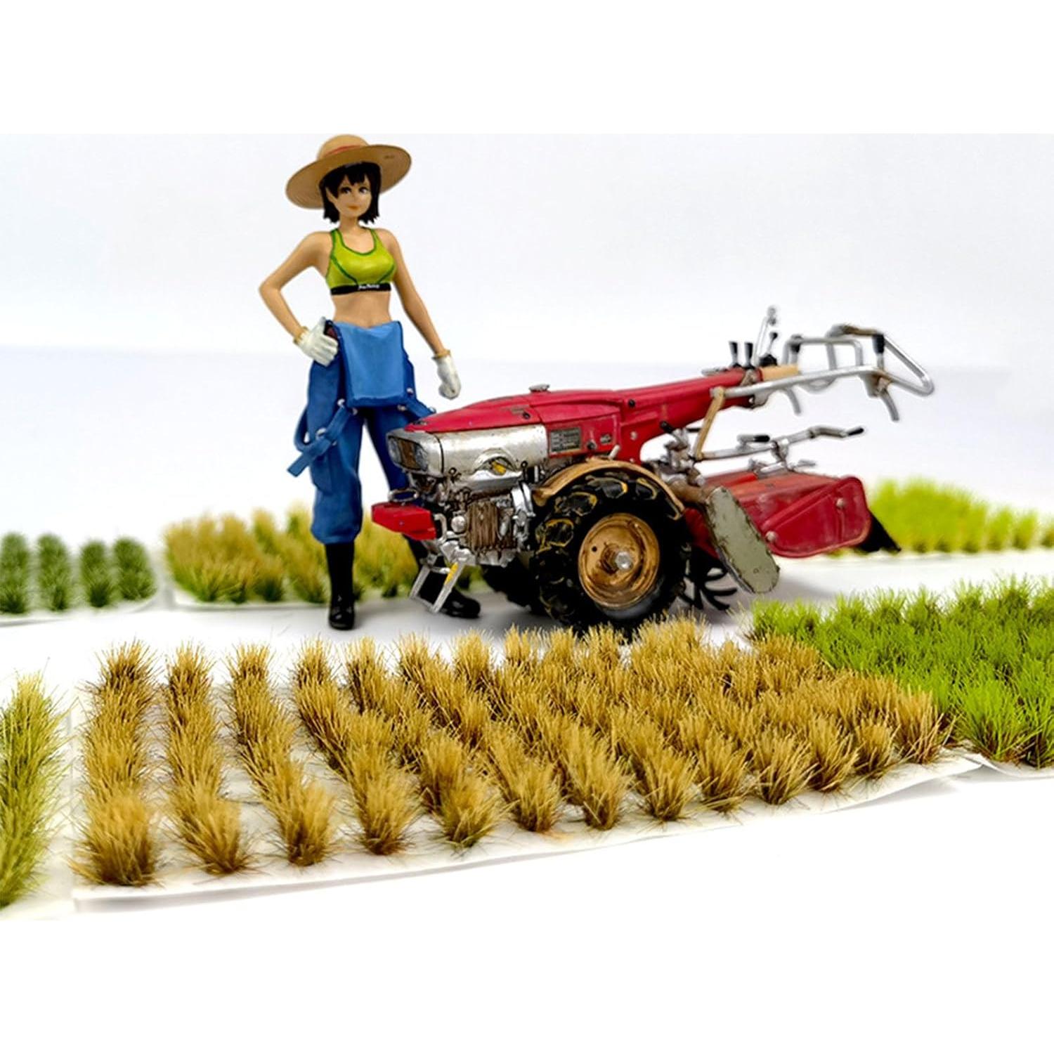 208 PCS Hierba Estática Attuslla para Modelos de Paisaje