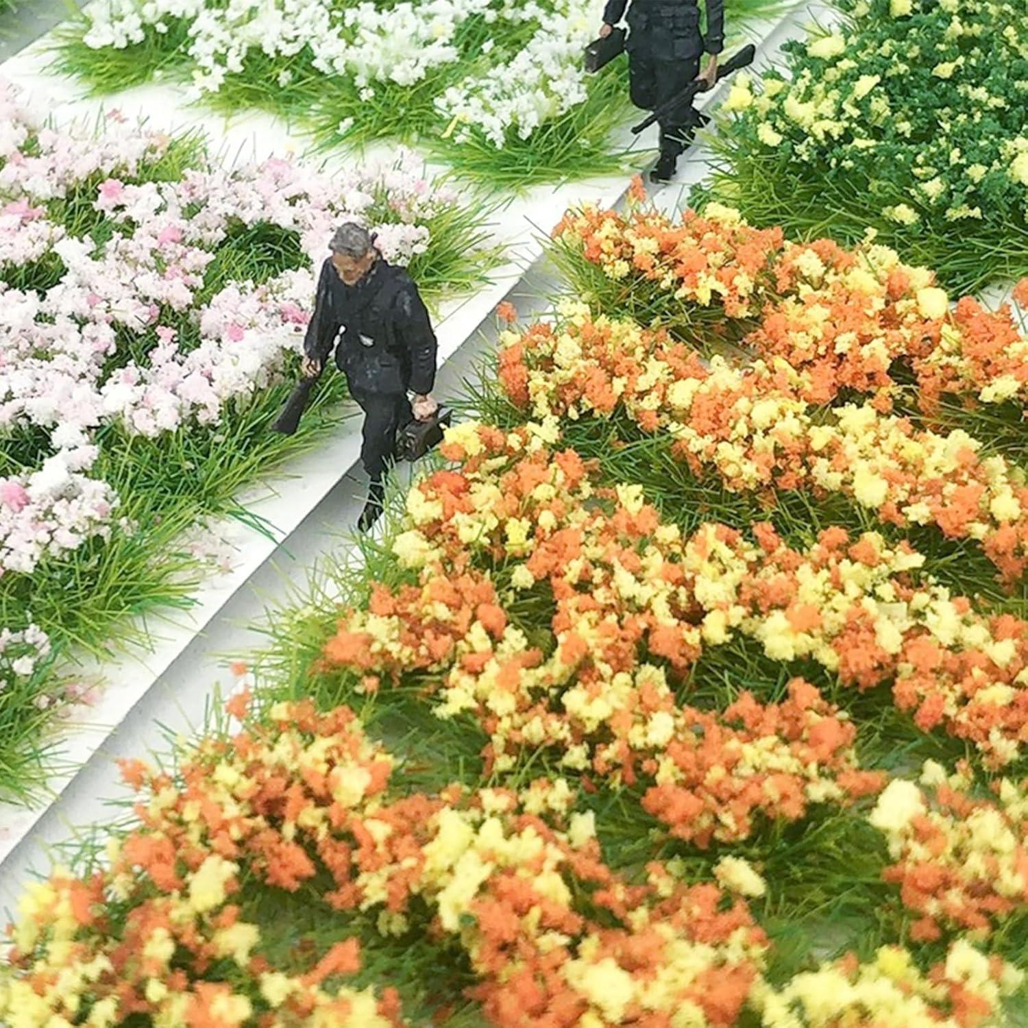 Grupo de Flores Estáticas Cayway 28 PCS Naranja 11 mm