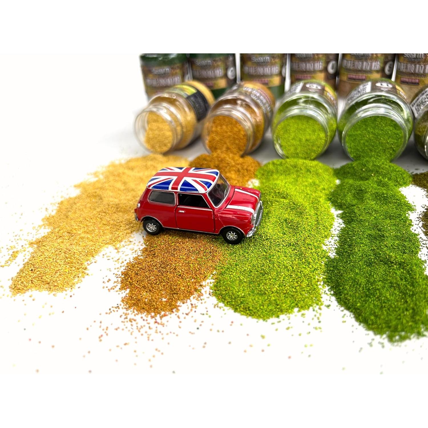 Polvo de Terreno para Miniaturas Trophy 4 Colores 163g