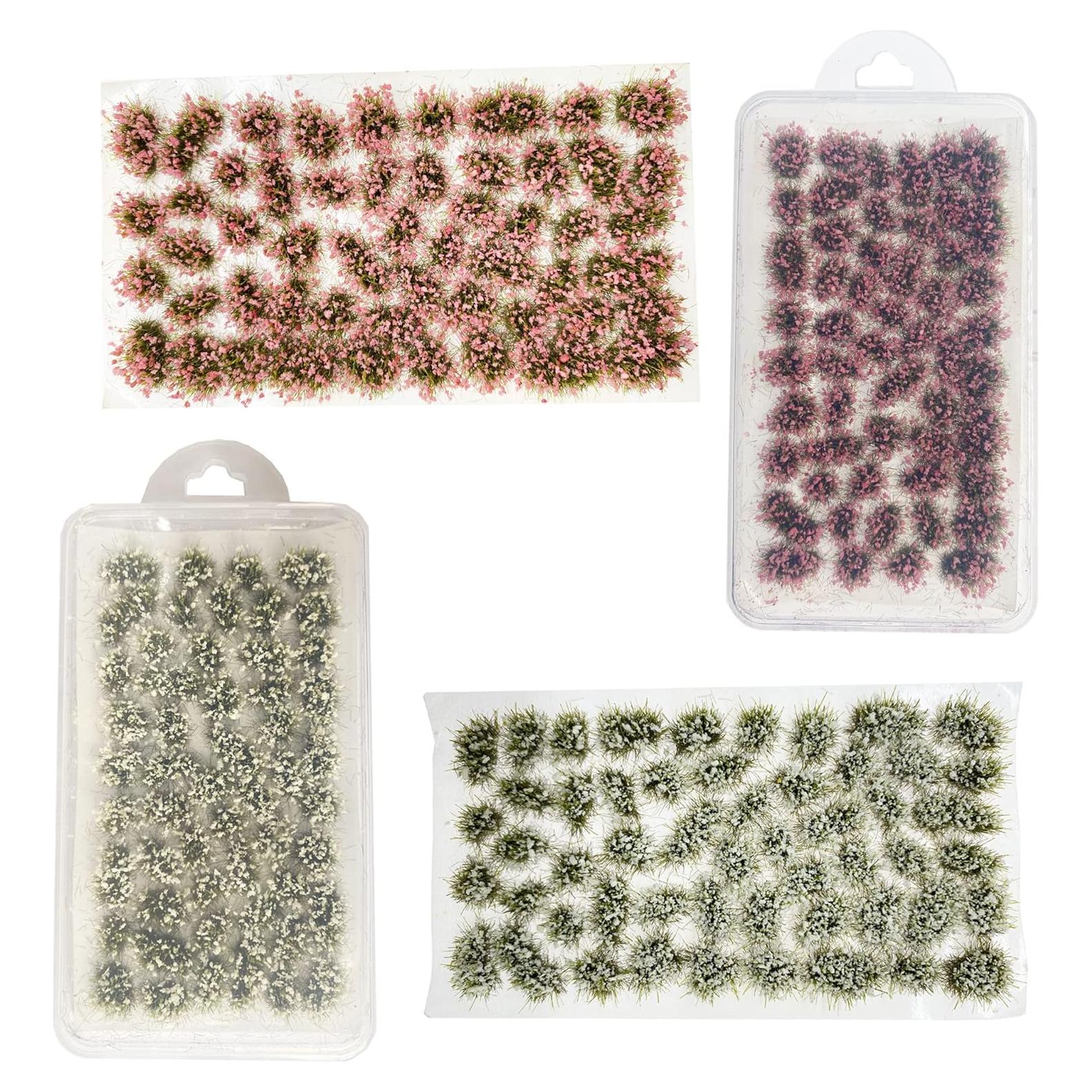 Cayway 106 PCS Mechones de Hierba Artificial para Diorama