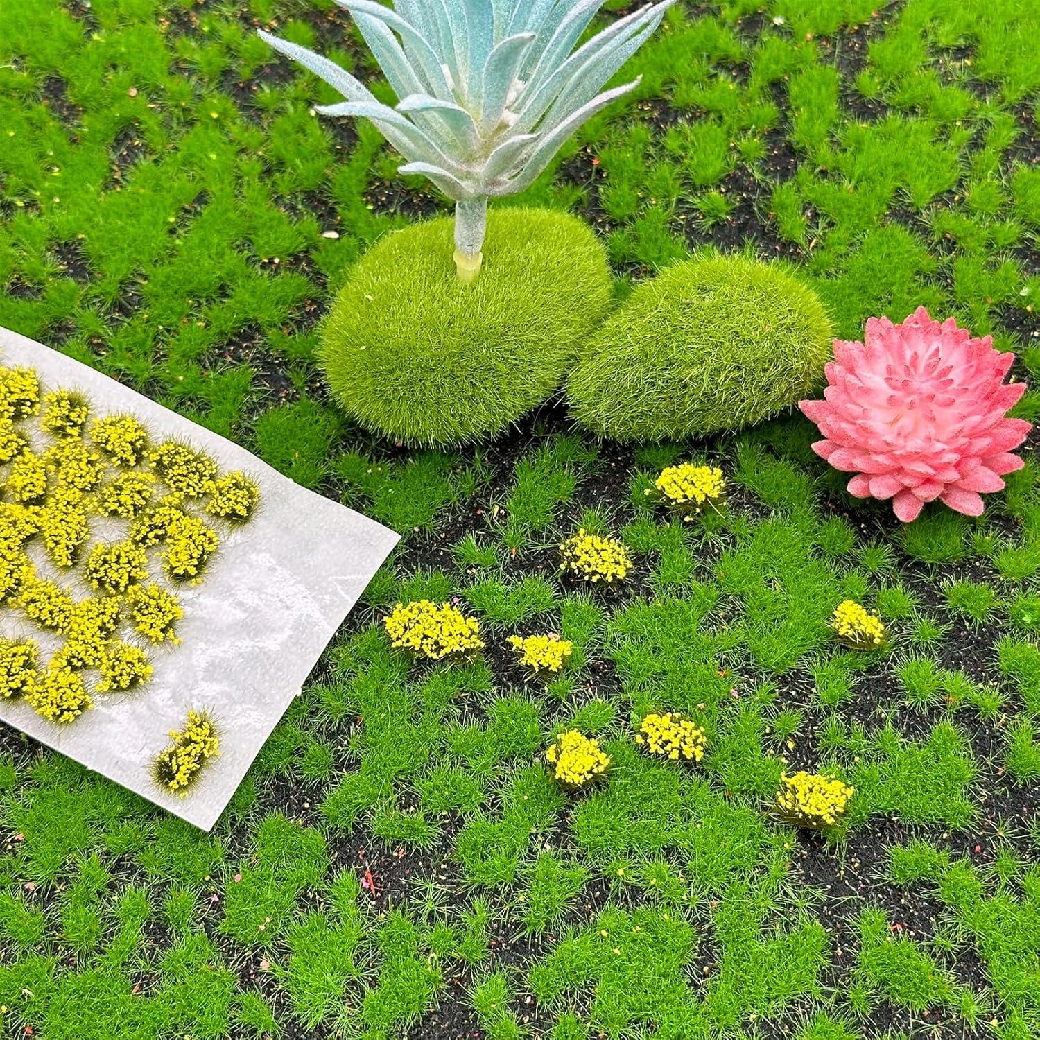 Mezcla de Flores Estáticas Miniatura Attuslla 53 PCS