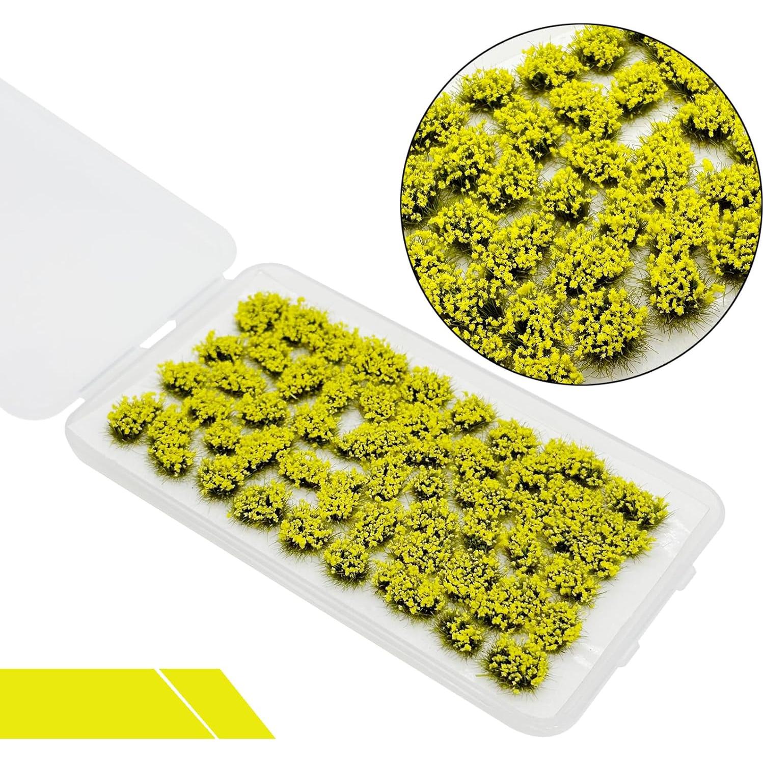 Mezcla de Flores Estáticas Miniatura Attuslla 53 PCS