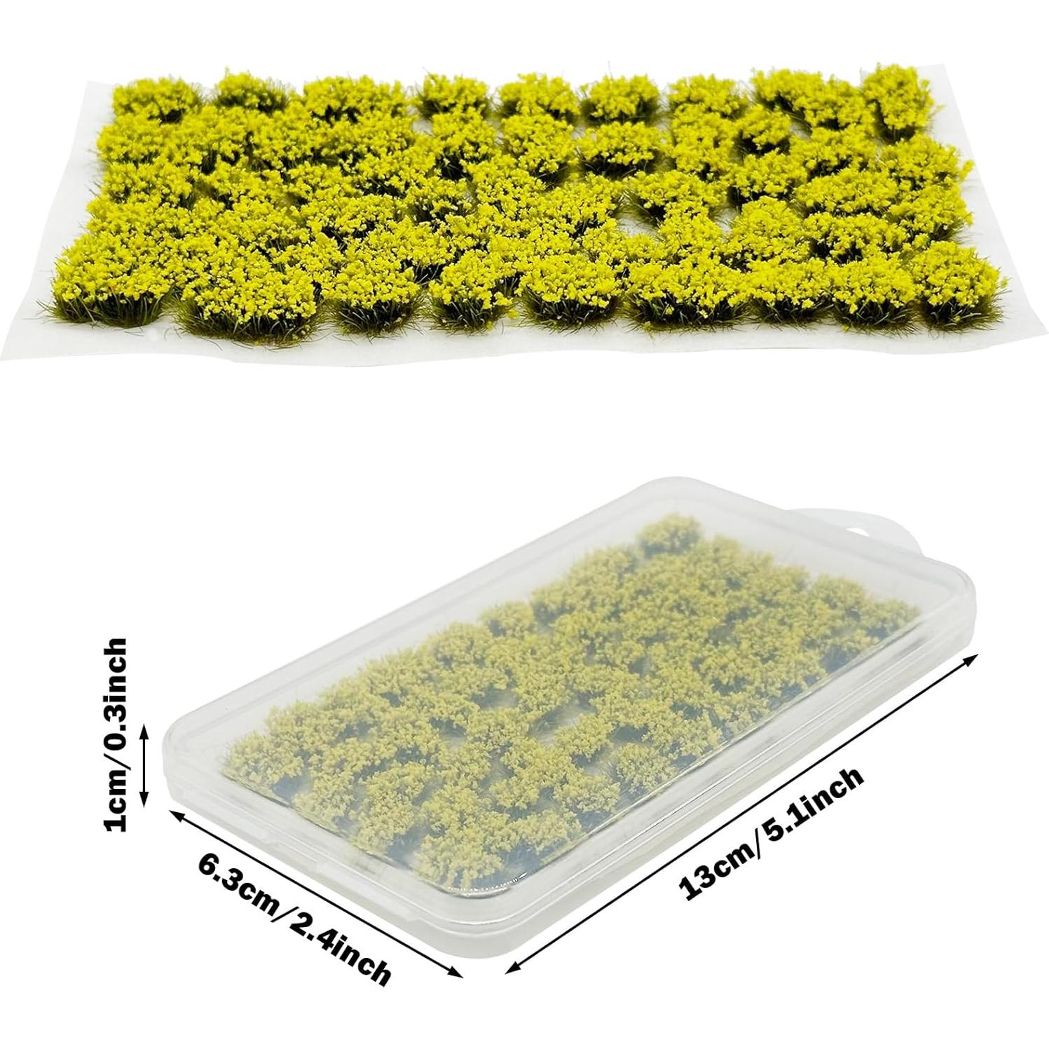 Mezcla de Flores Estáticas Miniatura Attuslla 53 PCS