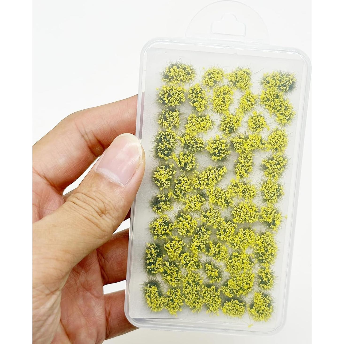 Mezcla de Flores Estáticas Miniatura Attuslla 53 PCS