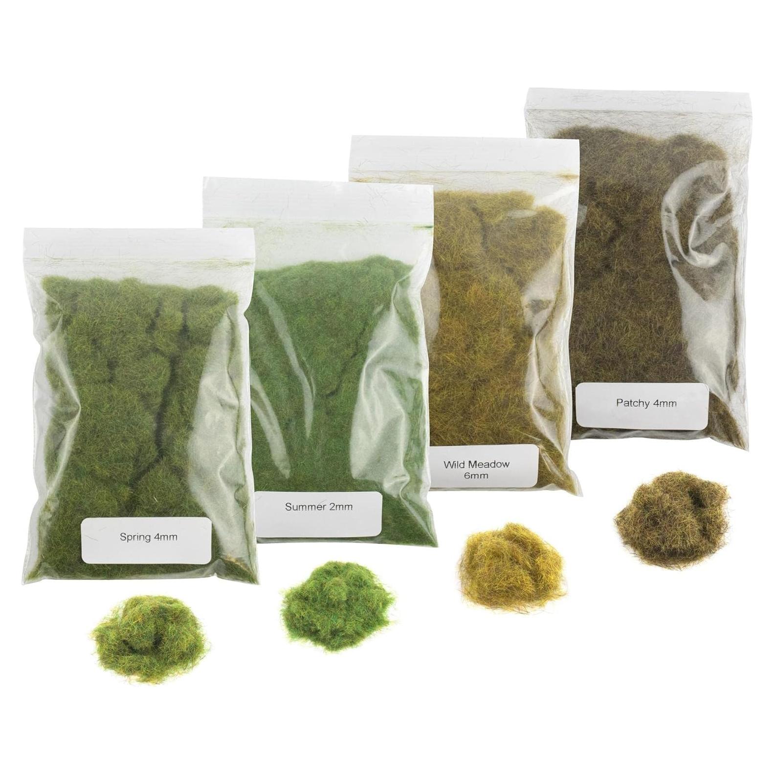 Kit de Inicio de Hierba Estática 1 War World Scenics 4 Bolsas