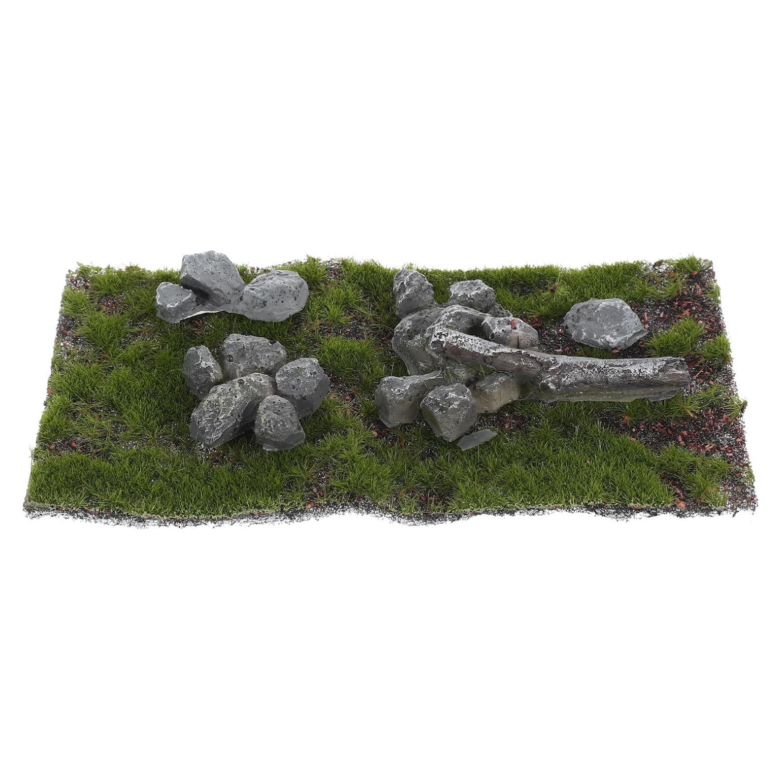 Mesa de Arena Césped Artificial Abaodam 14x7 cm Verde