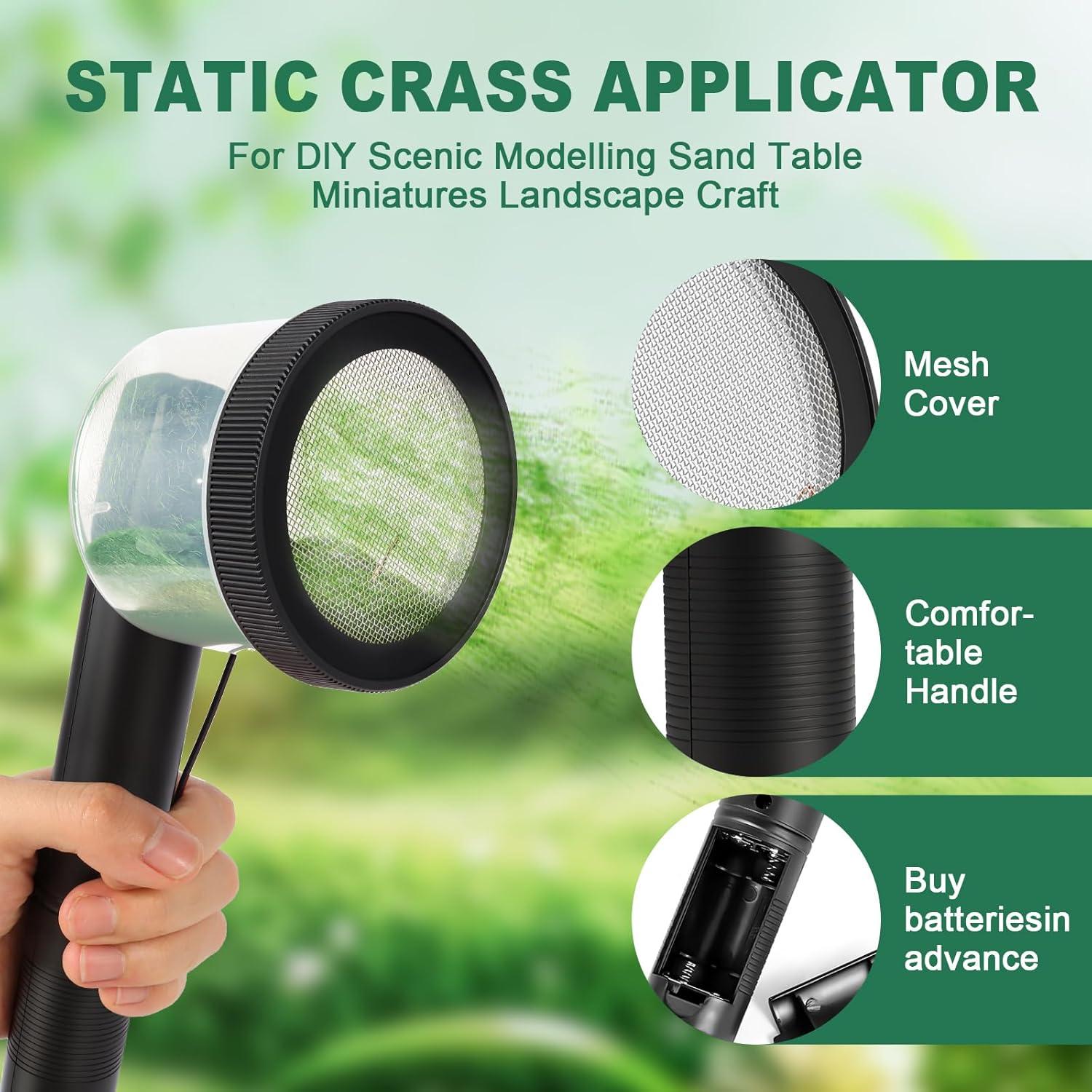 Kit Aplicador Hierba Estática Spriplant 6 Colores 0.32 kg