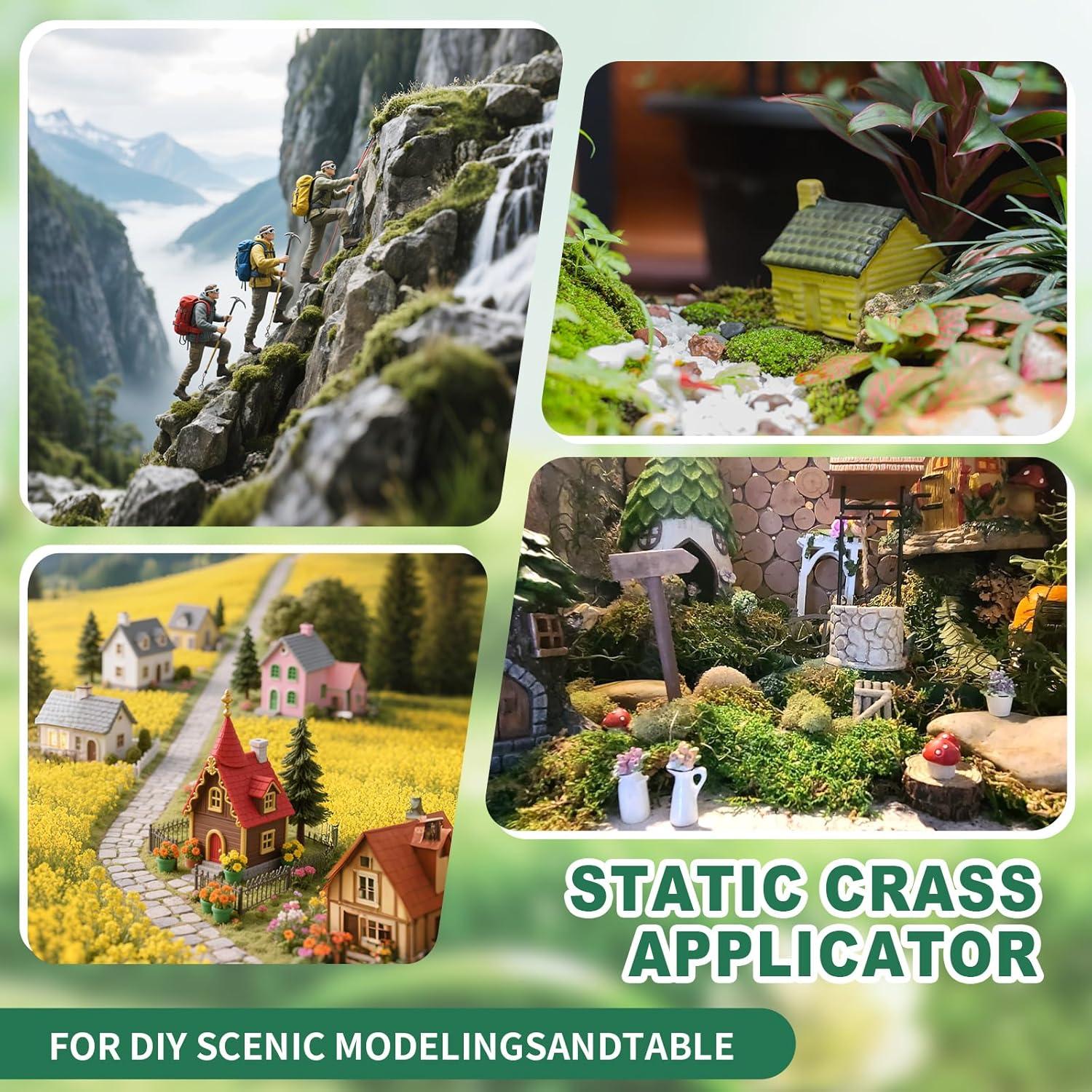 Kit Aplicador Hierba Estática Spriplant 6 Colores 0.32 kg