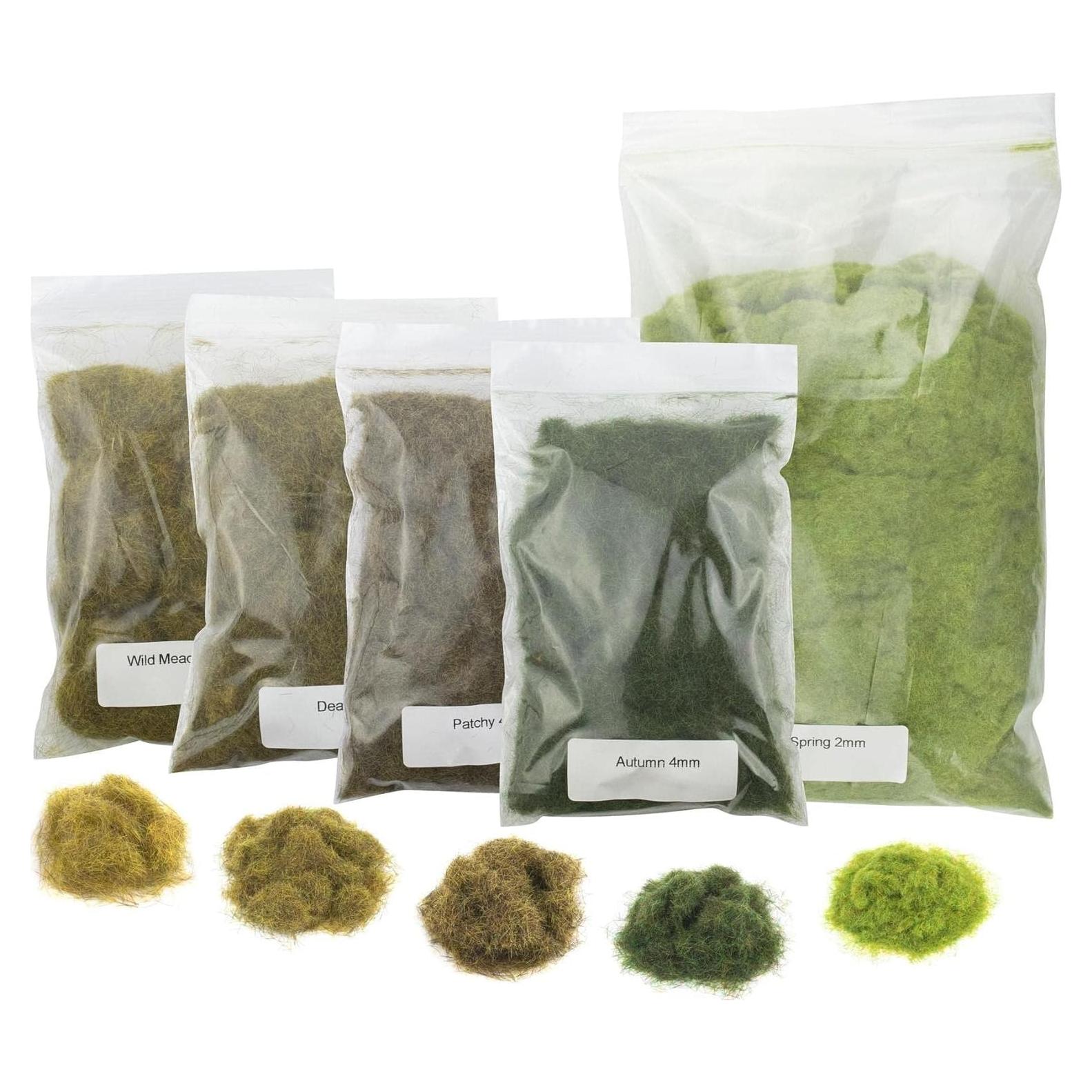 Kit Terraplén Hierba Estática Primavera WWS - 2mm a 6mm