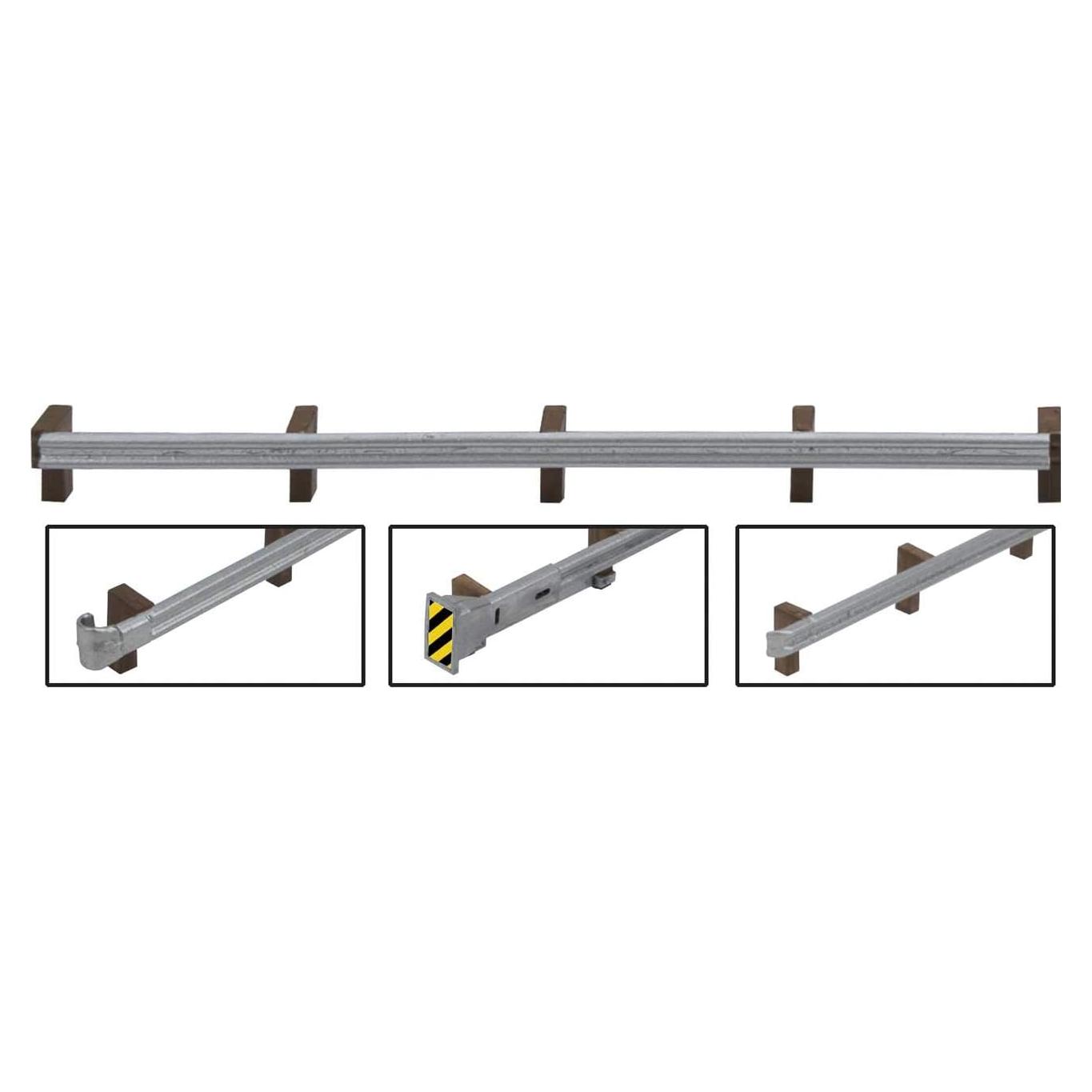 Kit de Escenografía HO Walthers - Barandillas Carretera 25.4x5.1x17.8 cm