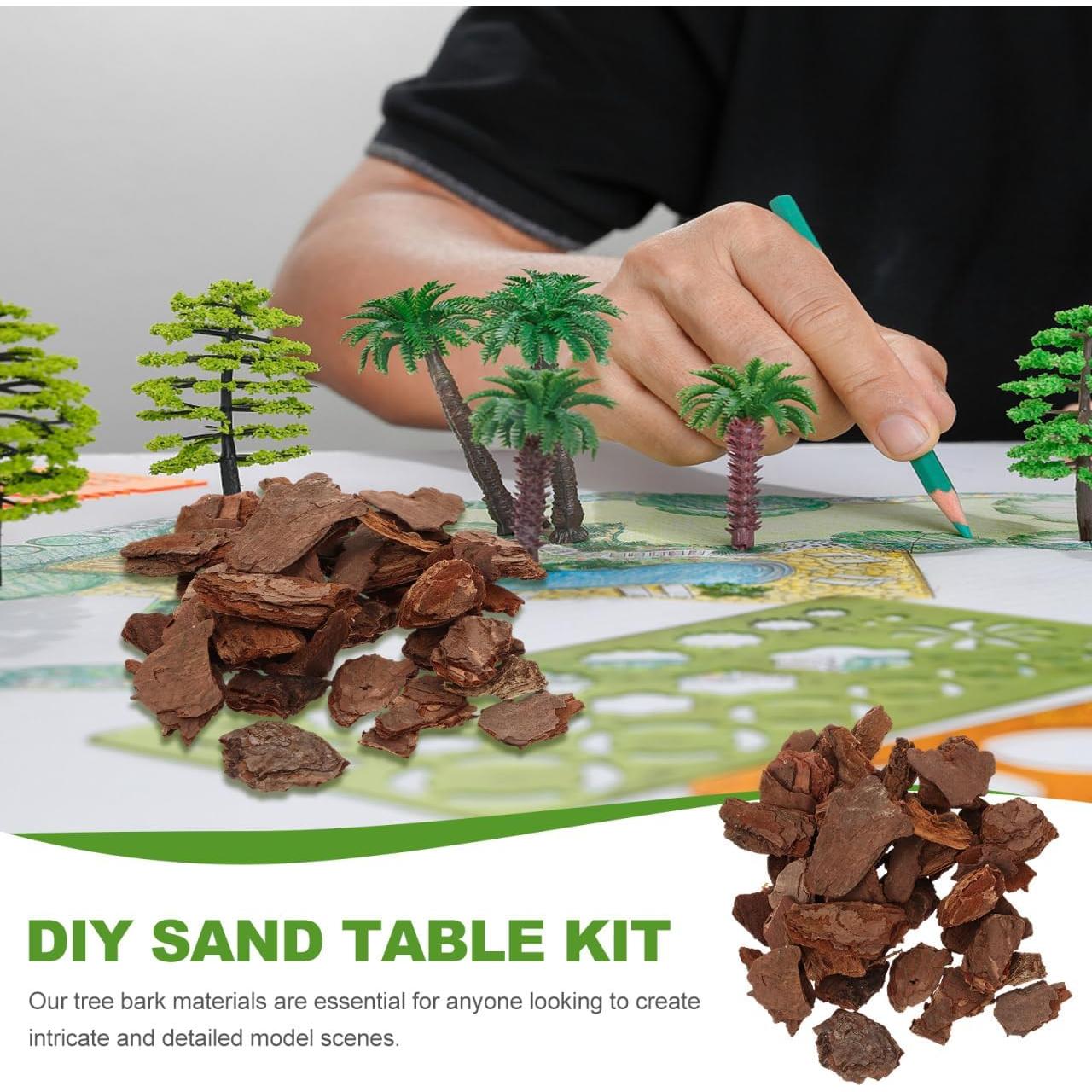 Kit de Diorama COHEALI - Material de Corteza de Árbol 20x12cm