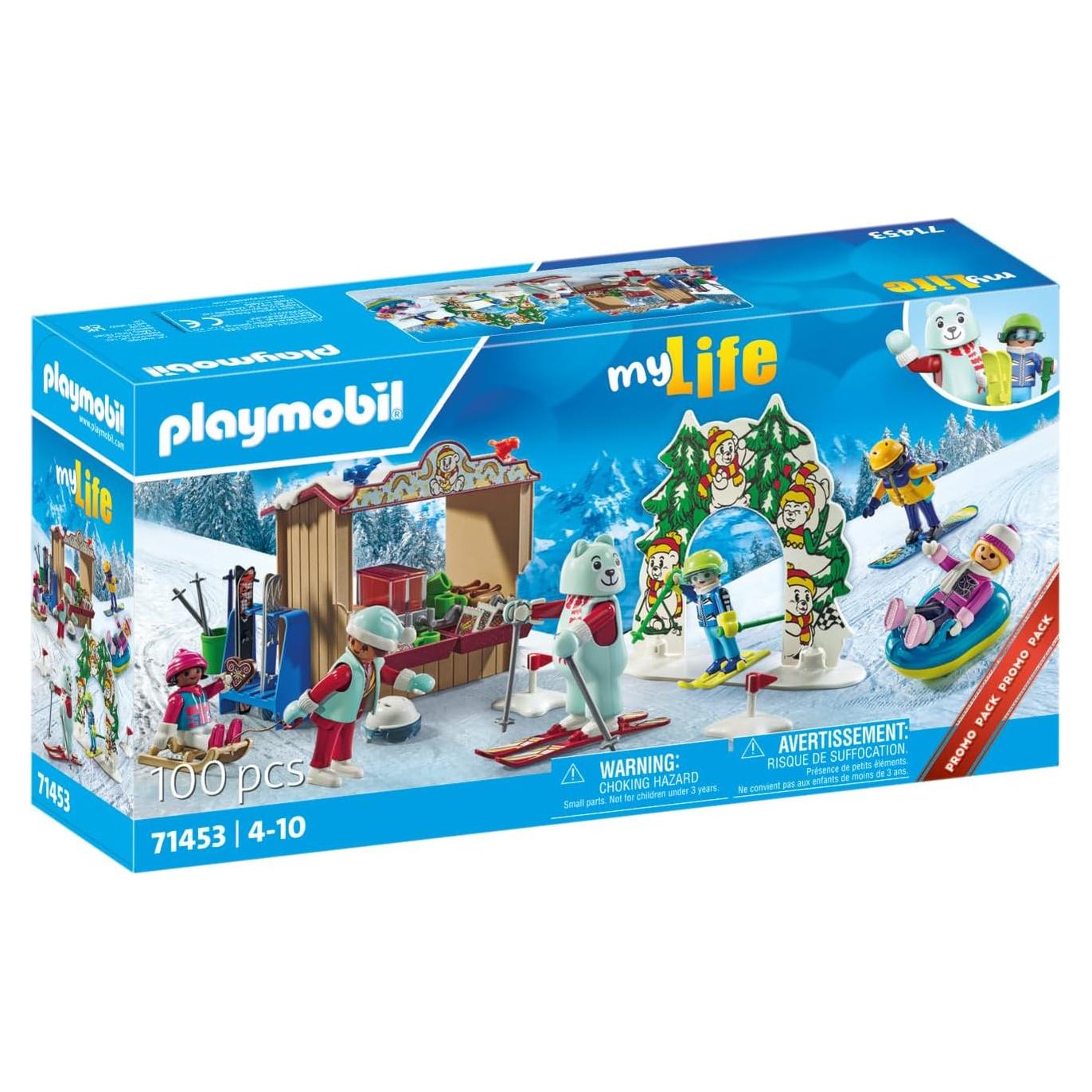 Playmobil Mundo de Esquí 71453 - Set de Juego Infantil