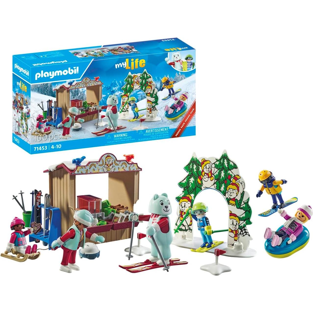 Playmobil Mundo de Esquí 71453 - Set de Juego Infantil