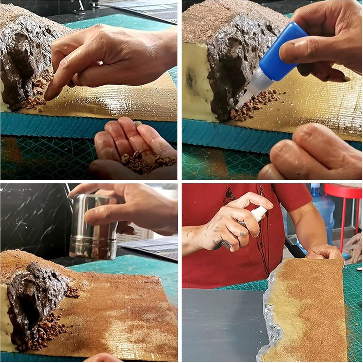 Kit de Basing de Rocas en Miniatura Attuslla 240g