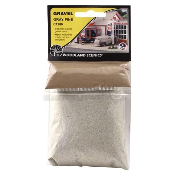 Grava Gris Fina Woodland Scenics C1286 158g