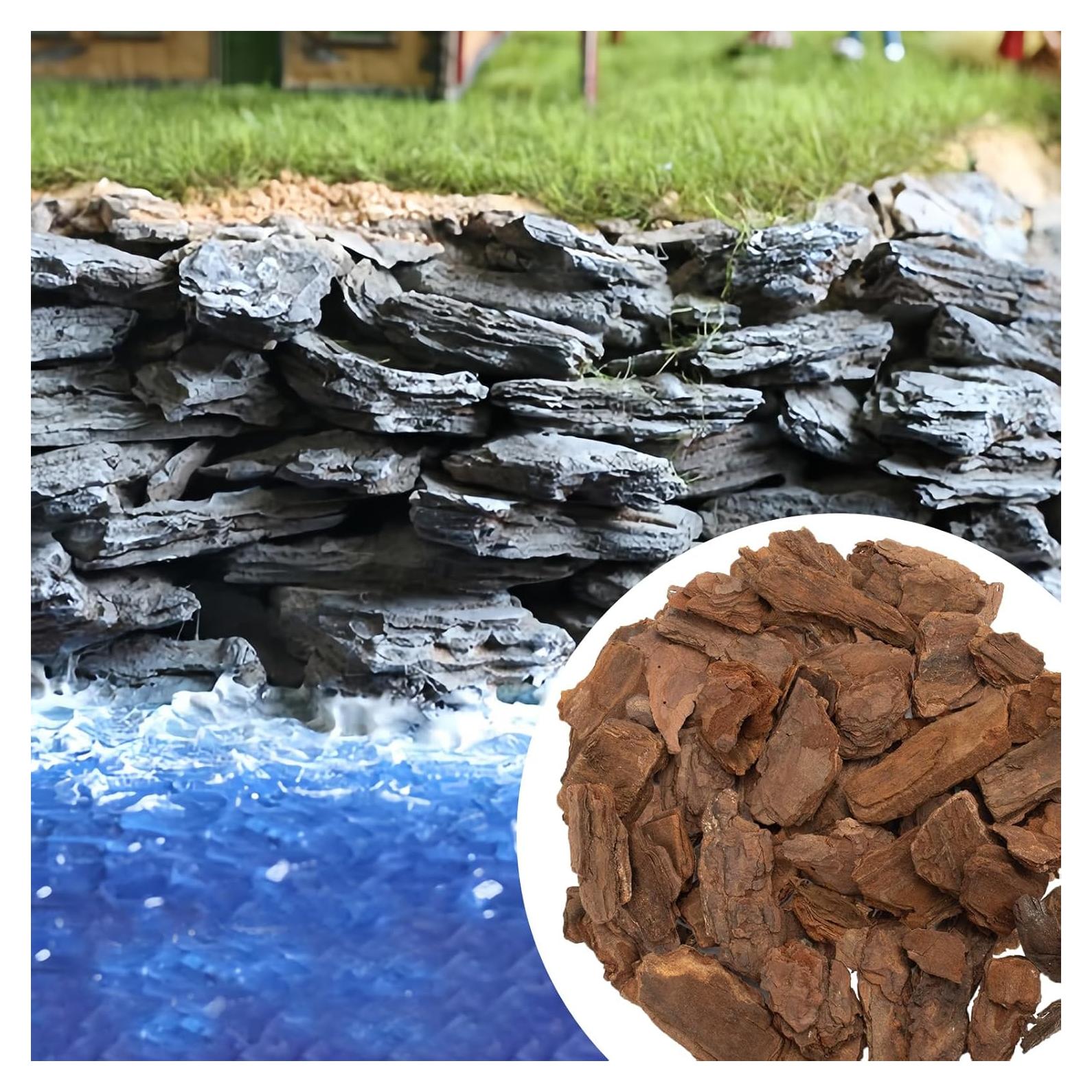 Materiales de Diorama de Corteza Miniatura Warmtree 40.8g