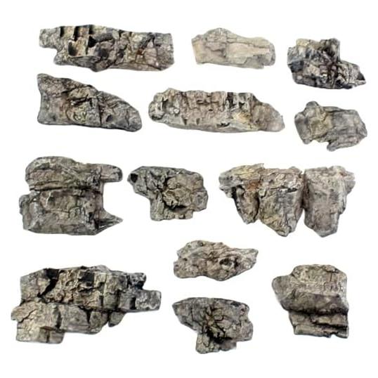 Rocas Listas Woodland Scenics 10 Piezas Yeso 17,78x16,51 cm