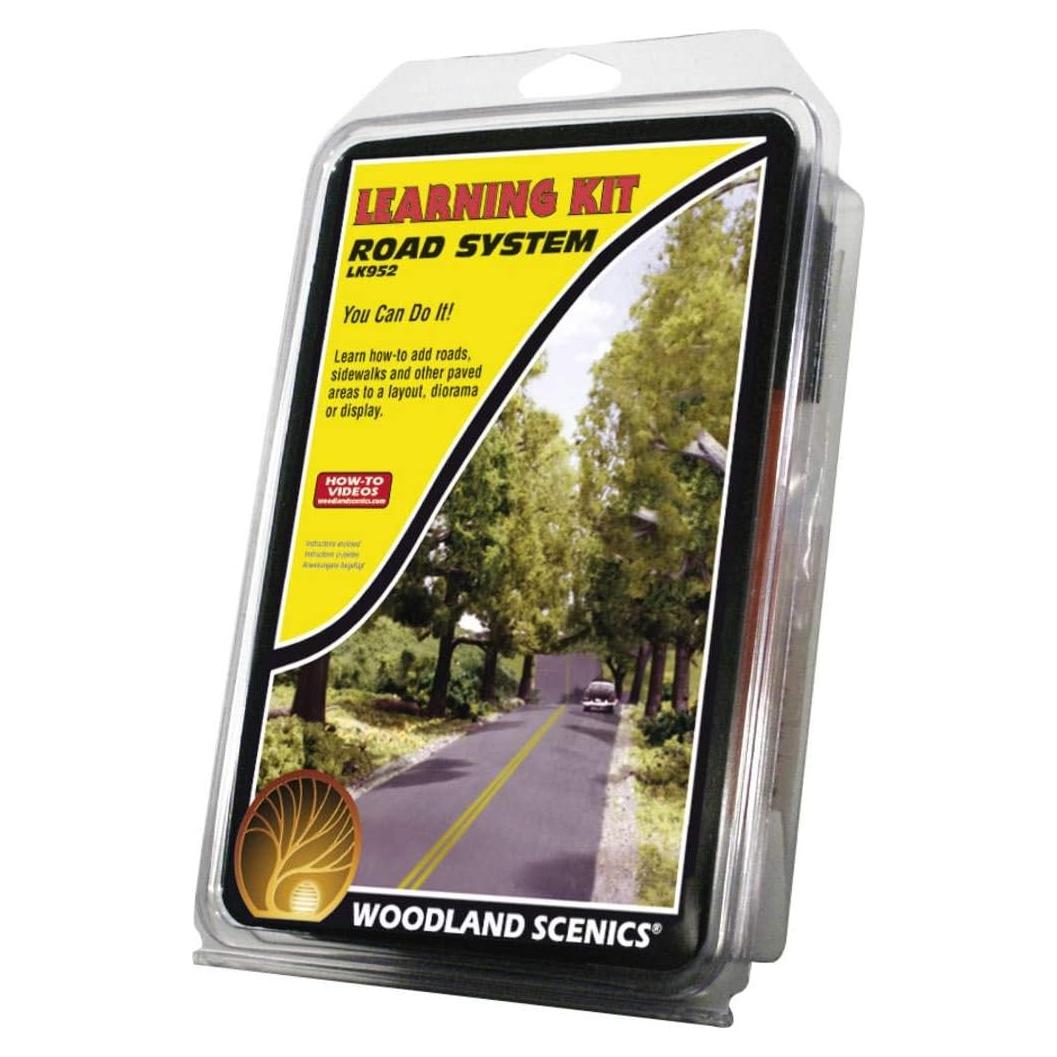 Kit de Aprendizaje Sistema Vial Woodland Scenics 7,62x121,92cm