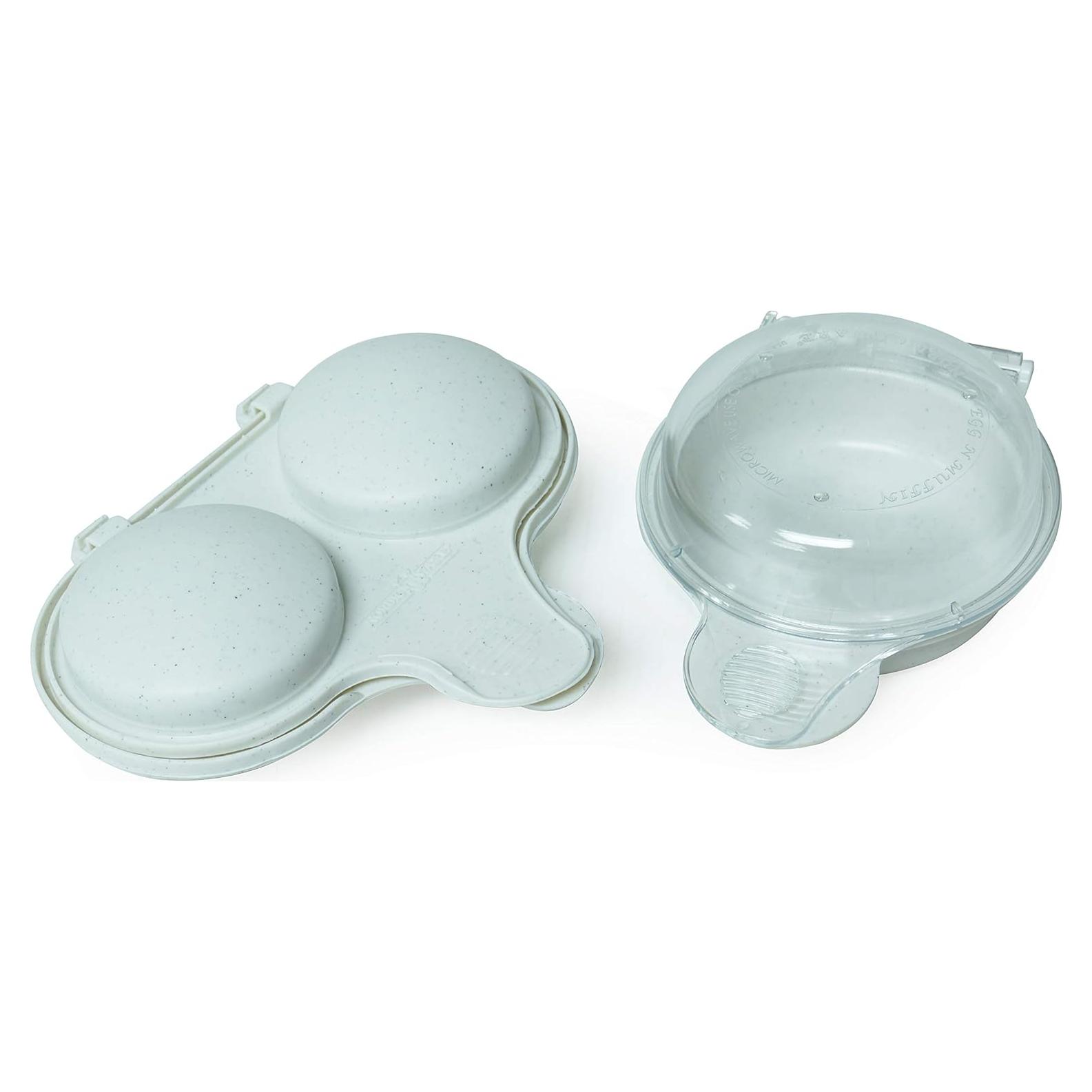 Juego de desayuno 3 en 1 Nordic Ware, 2 piezas, blanco
