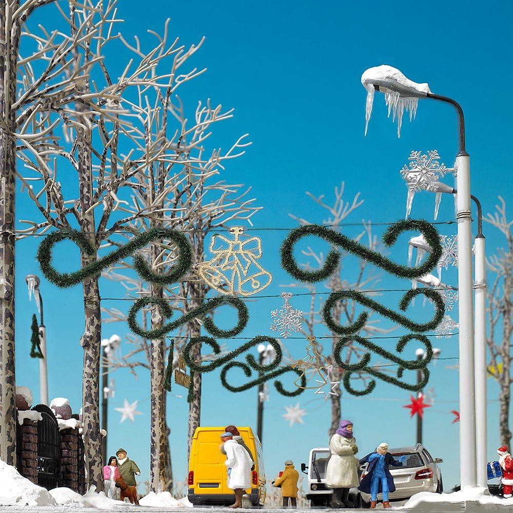 Escenario Modelo HO Busch 1061 Decoración Navideña