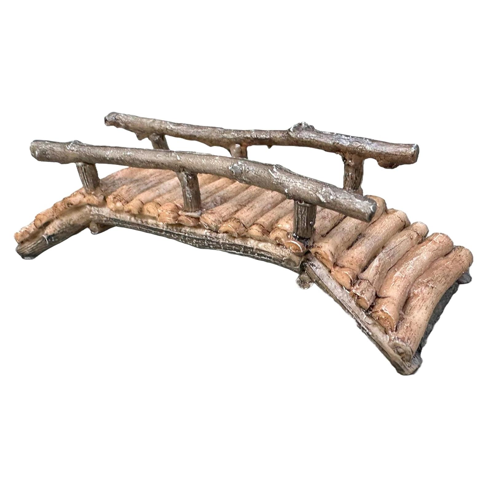 Puente de Jardín de Hadas Miniatura Mokoboho 10,16 cm Acrílico