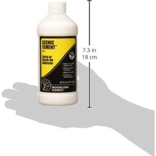 Cemento Escénico Woodland Scenics 473 ml PVA Manualidades