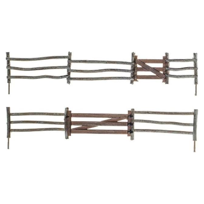 Valla de Troncos HO Woodland Scenics A2981 58,5 m