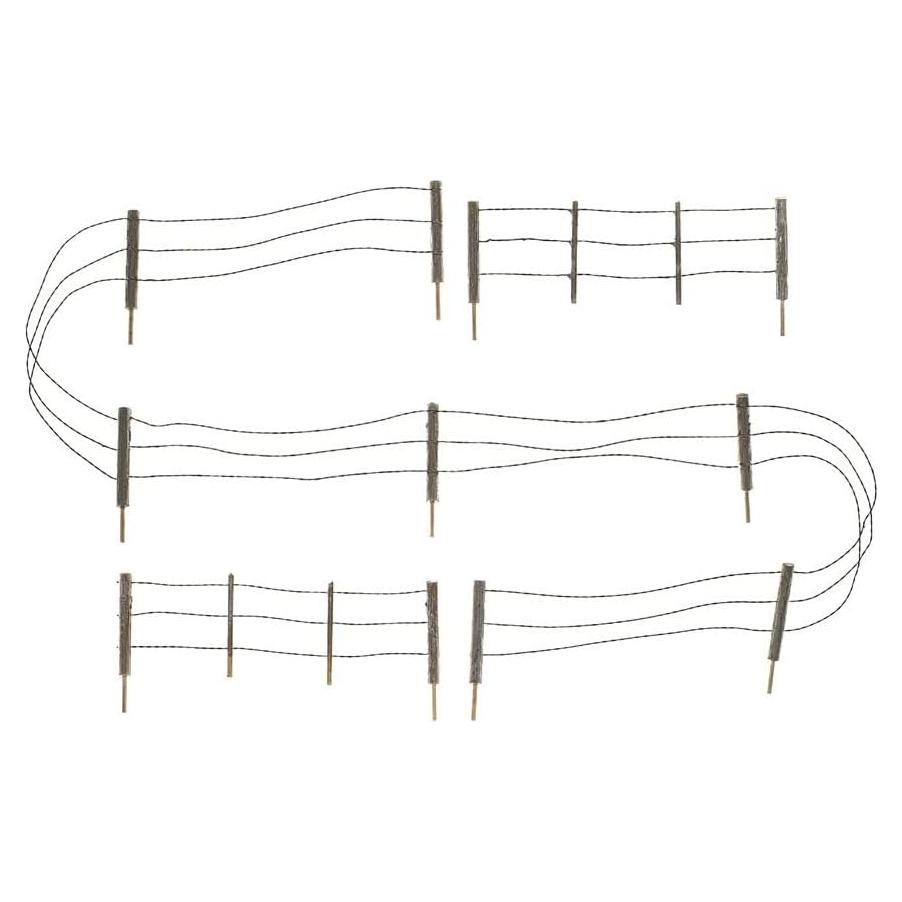 Valla de Alambre de Púas O Escala Woodland Scenics 30,48 cm