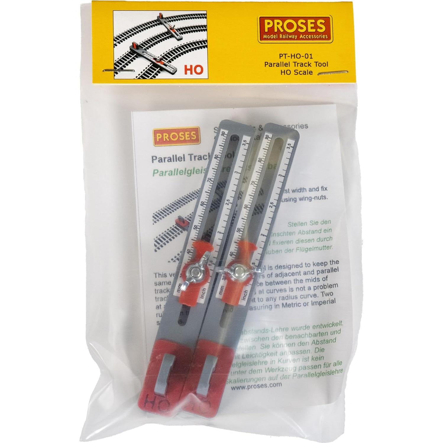 Herramienta Ajustable para Rieles HO Bachmann 2 Piezas