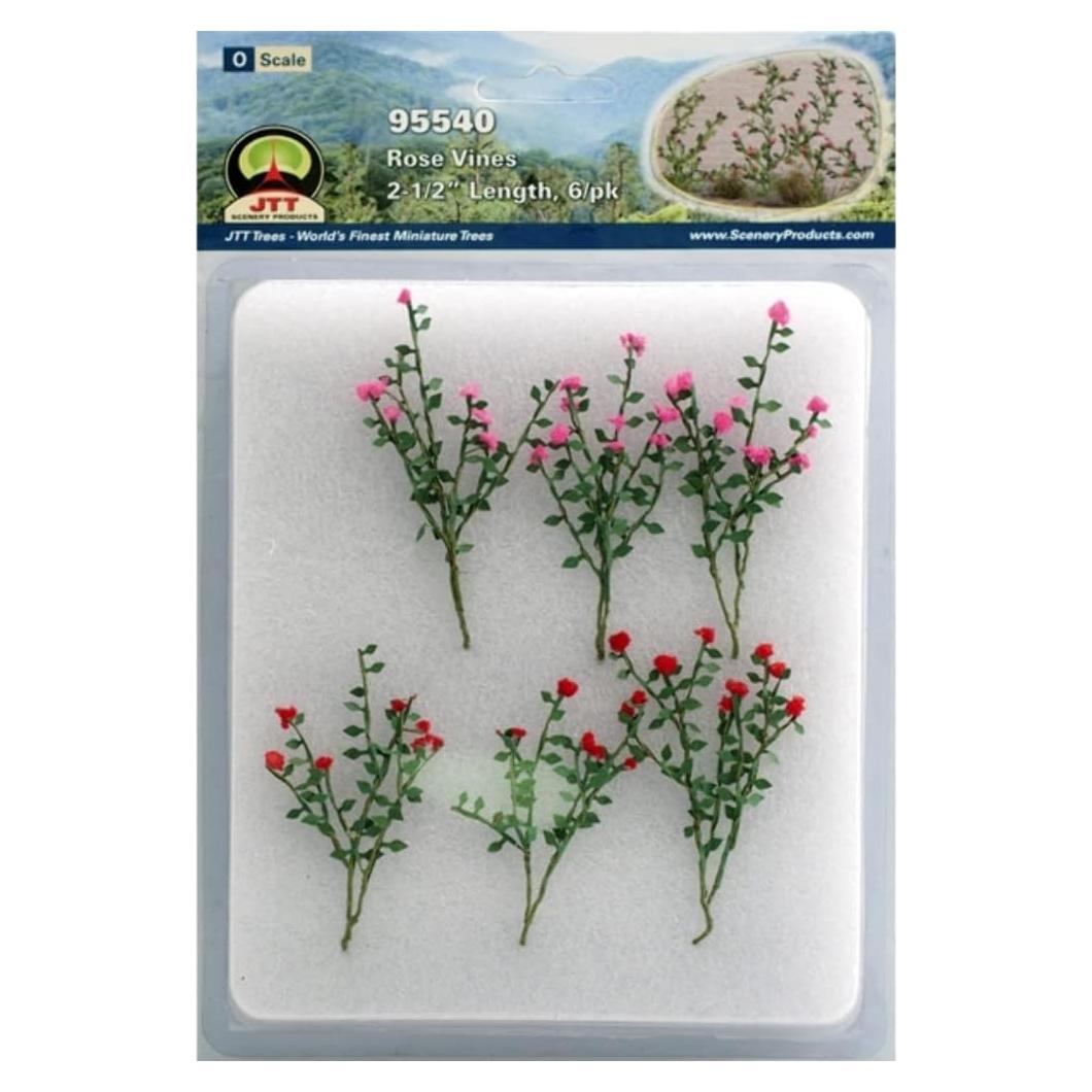 Plantas Enredaderas de Rosa Escala O Model Rectifier 6 Pzas