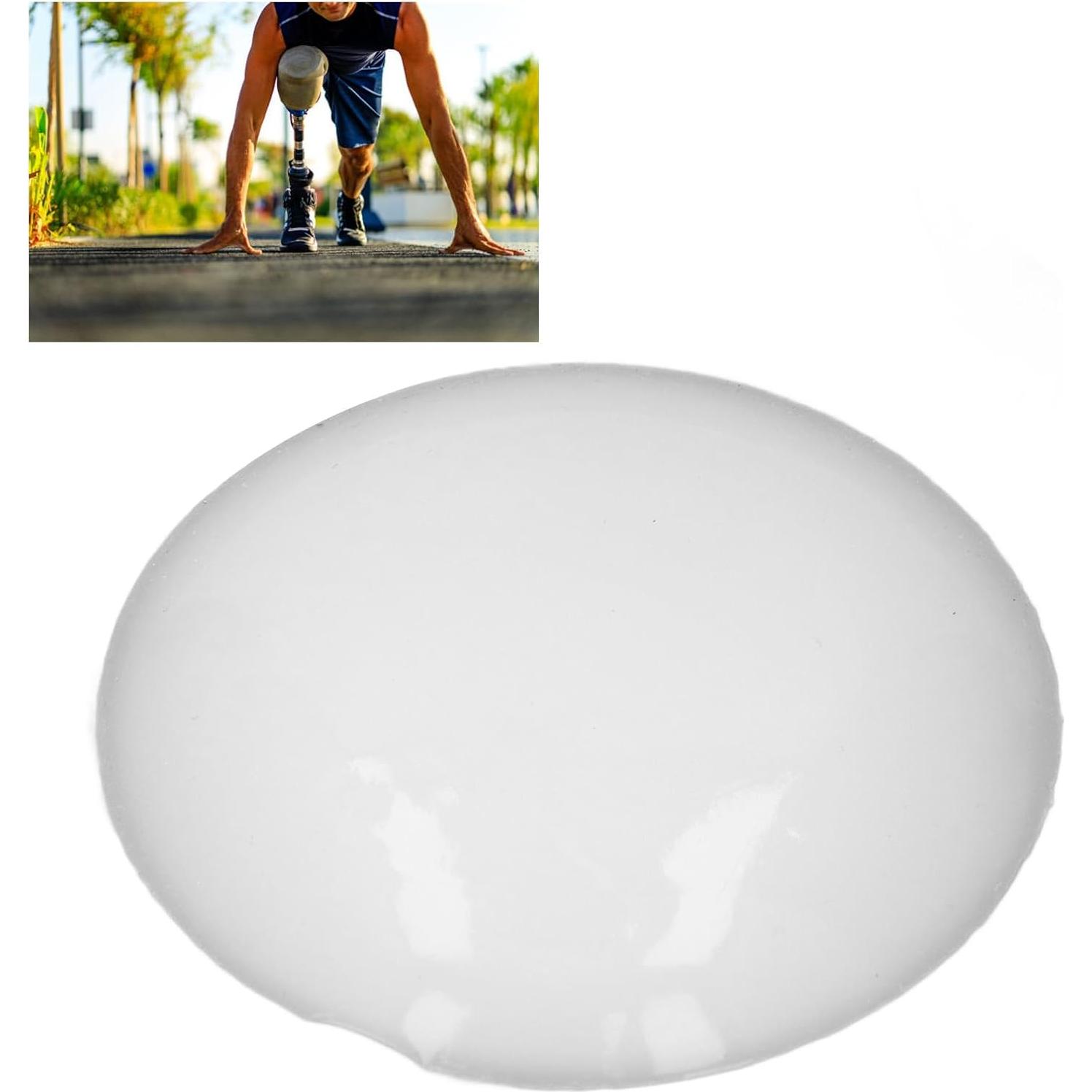 Almohadilla Protésica de Silicona SASKATE para Pierna Amputada