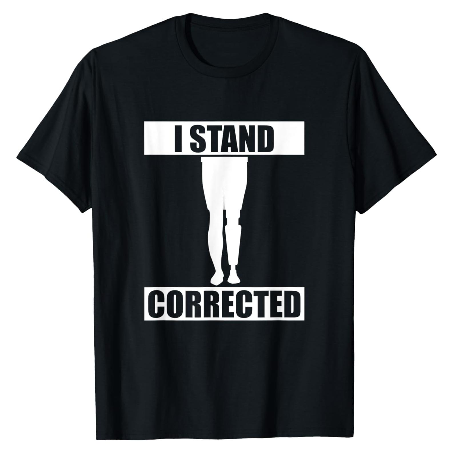 Camiseta de Soporte para Pierna Prostética Hombre - Regalo Especial