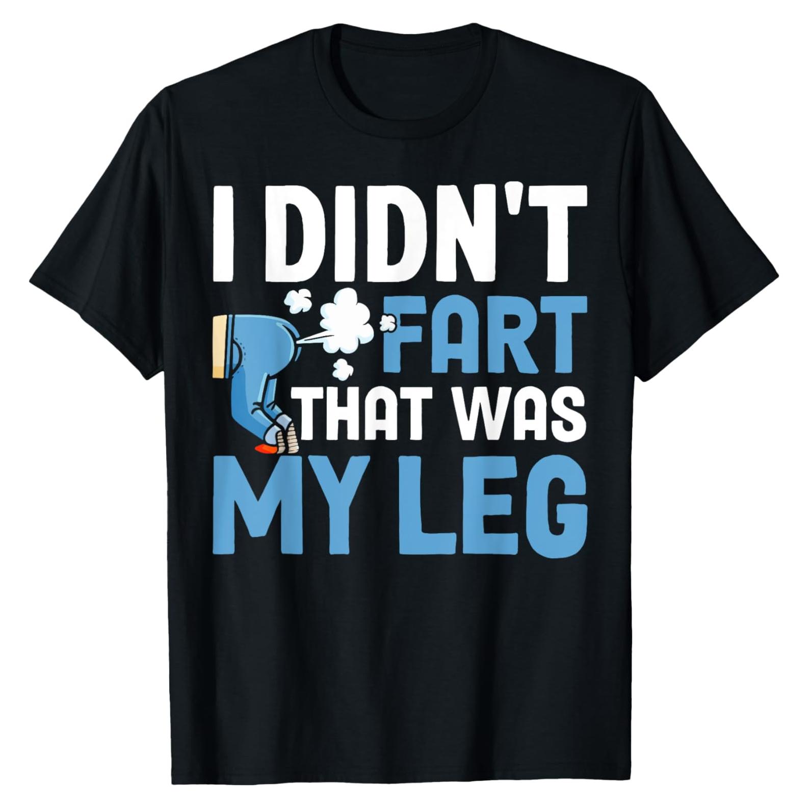 Camiseta divertida amputación pierna Regalos de amputación S