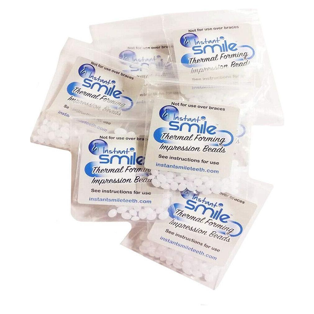 8 Paquetes de Perlas Adhesivas Térmicas Billy Bob para Dientes