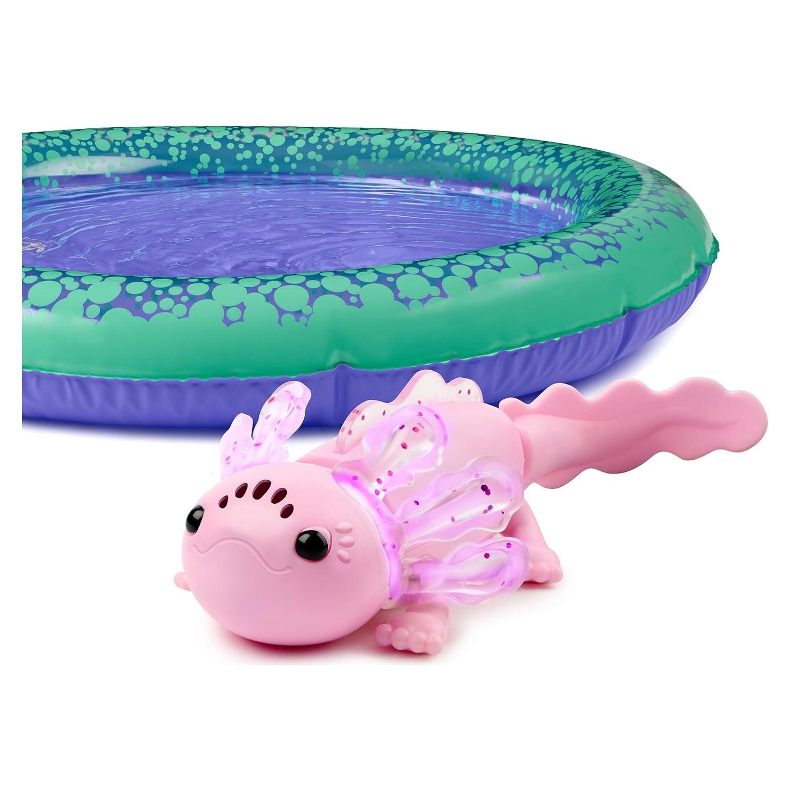 Axolote Bebé Interactivo WowWee Alix con Piscina Inflable