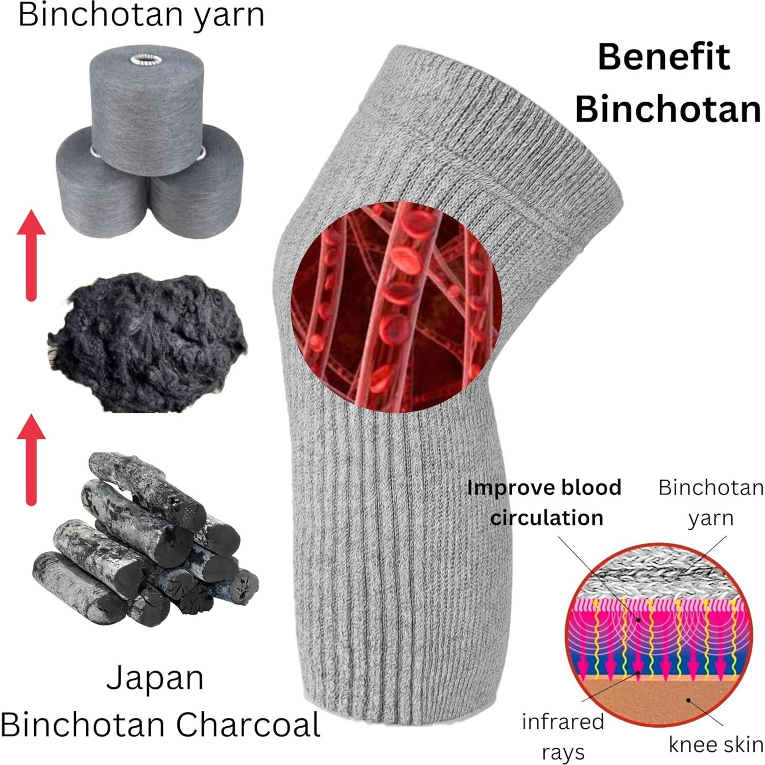 Mangas para Rodillas Algodón Elástico Senior Care - Alivio Dolor