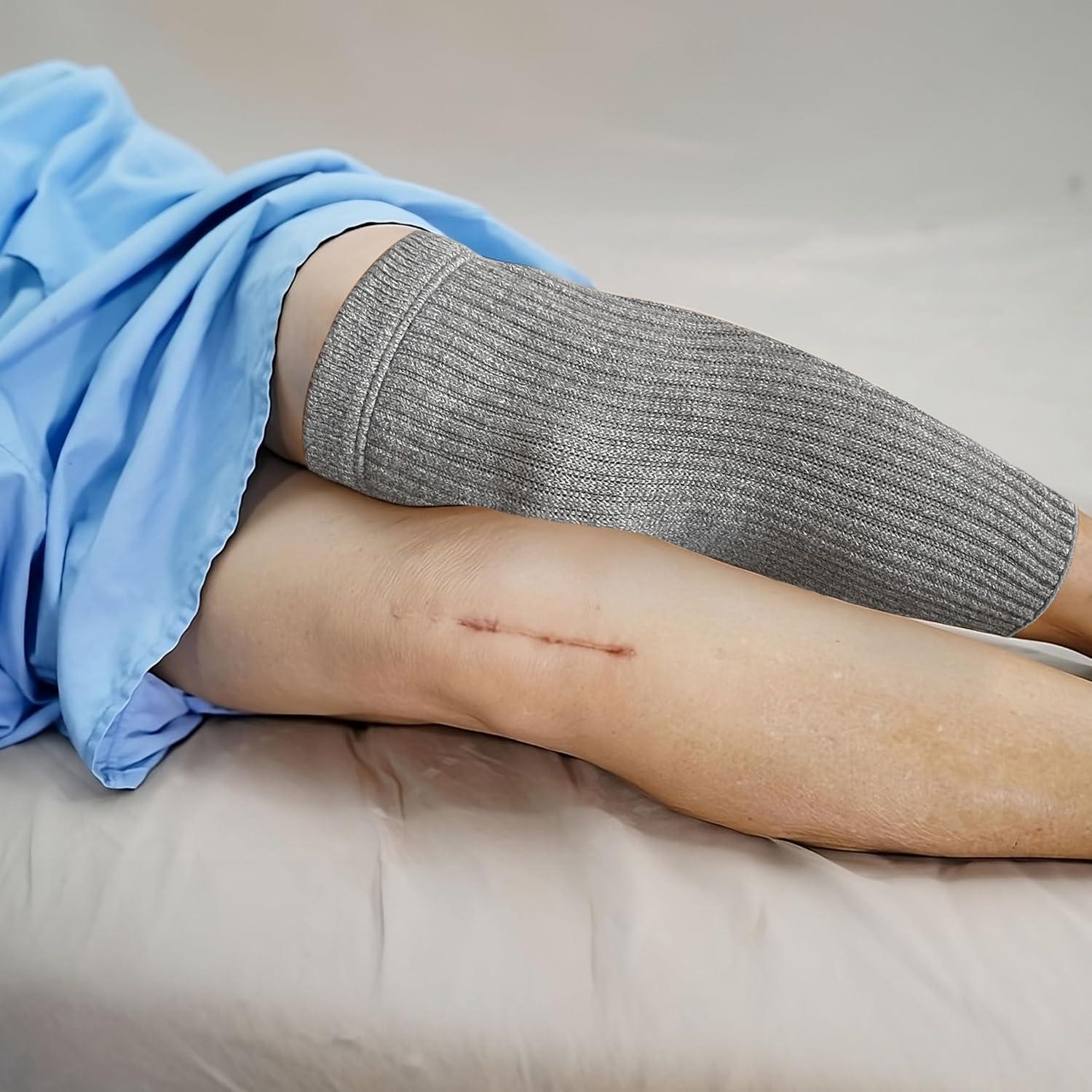 Mangas para Rodillas Algodón Elástico Senior Care - Alivio Dolor