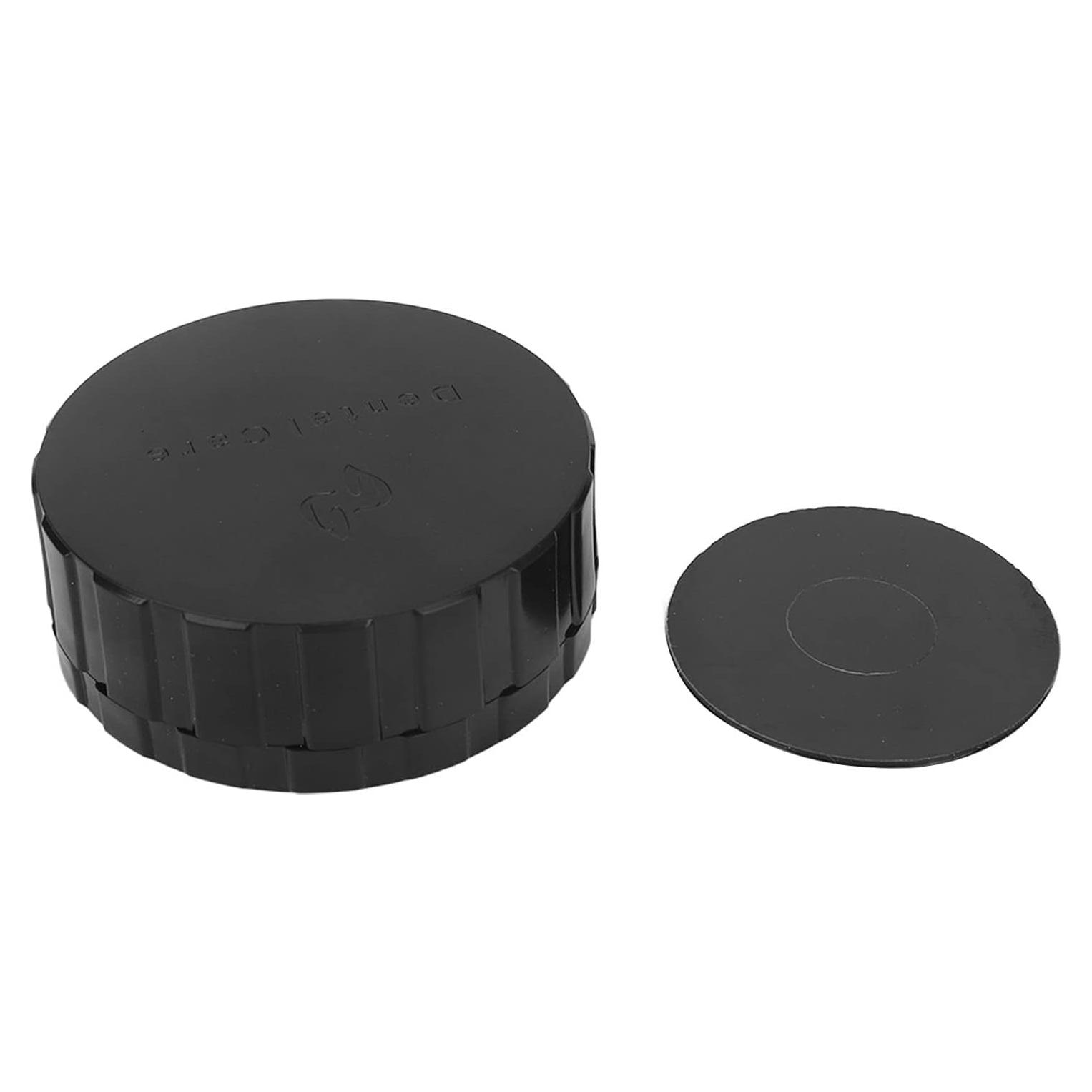 Caja de Carillas Dentales Fabater Redonda Negra 10x10 cm