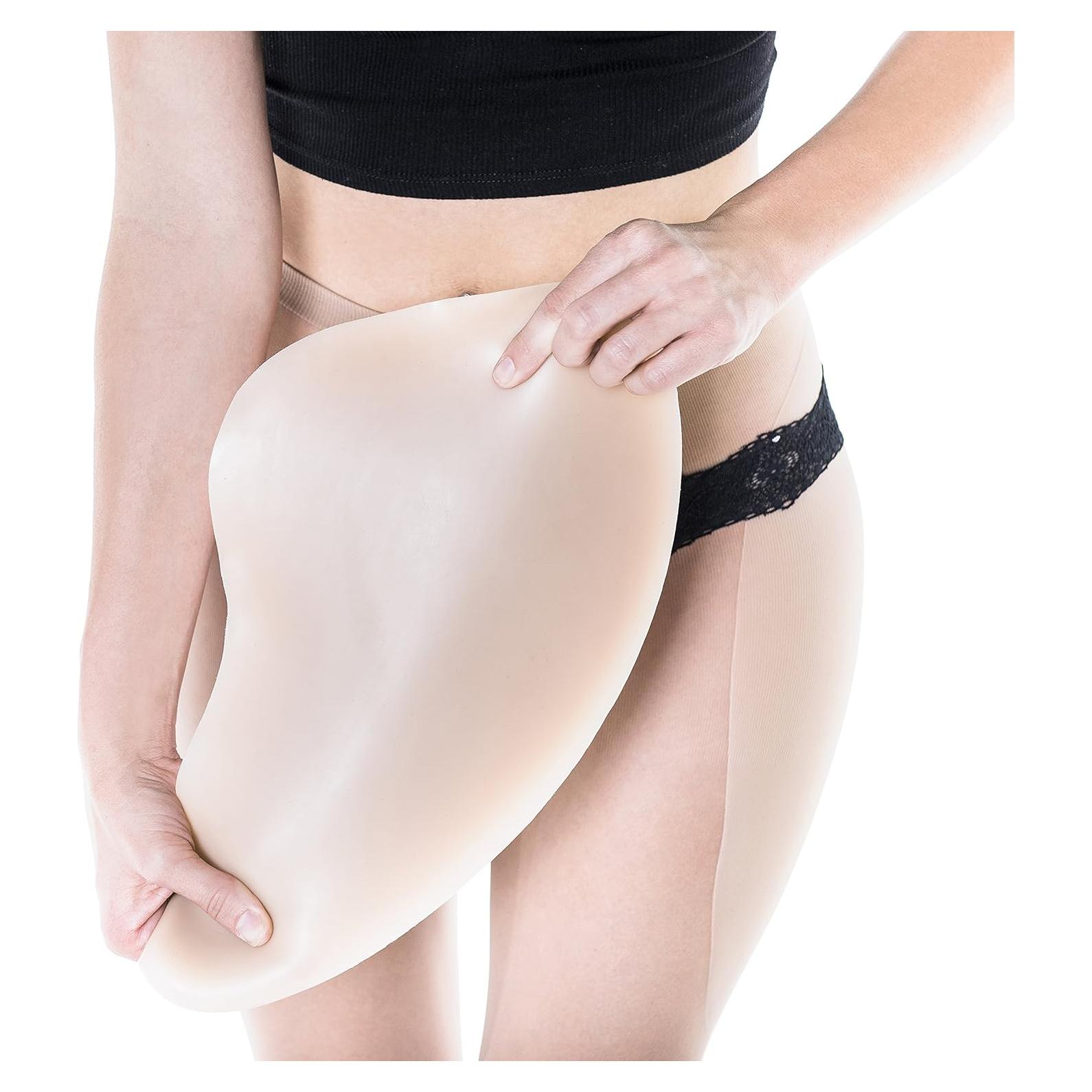 Almohadillas de Cadera Silicona Sculptress 38x22cm - Marrón