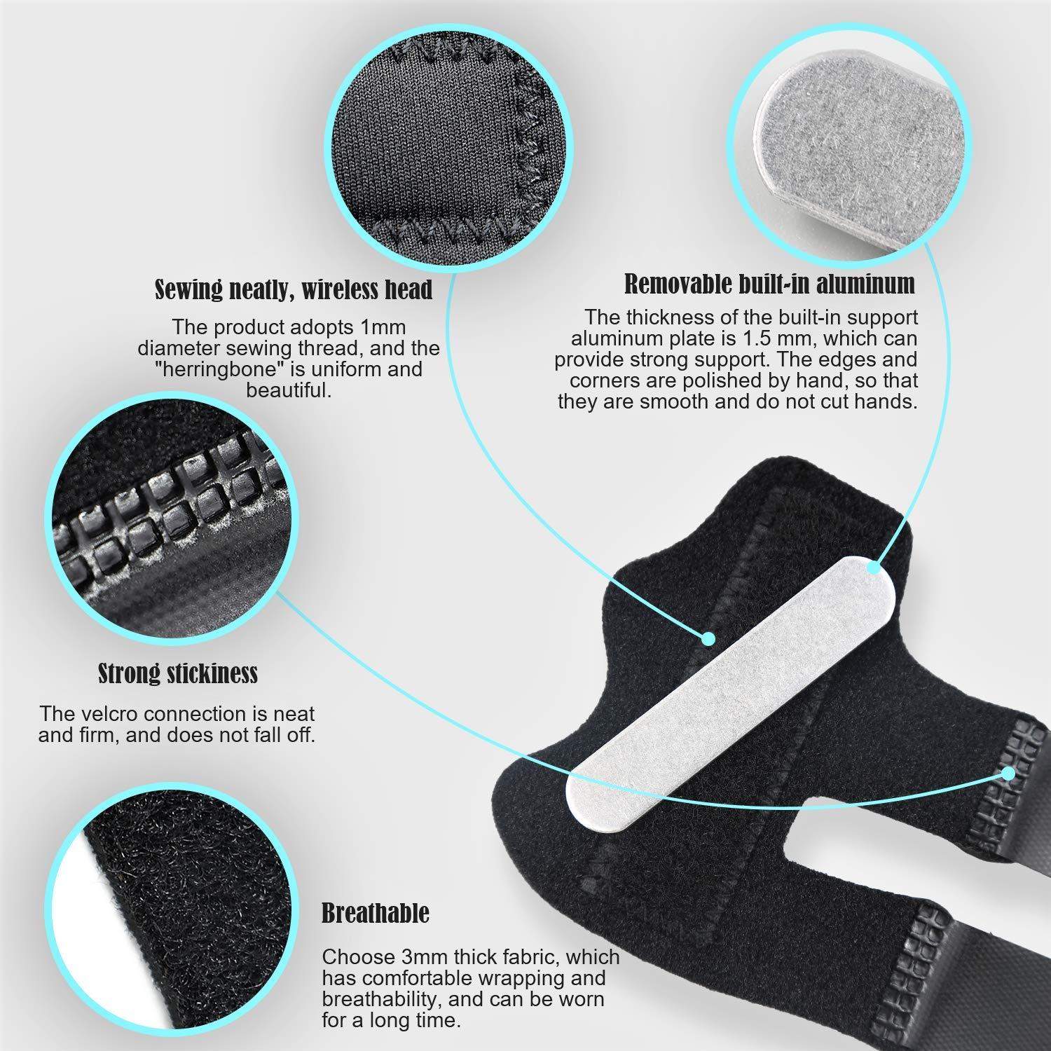 Férulas para Dedo Gatillo KELIWEI - 4 Pcs Inmovilización