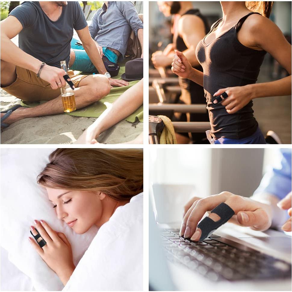 Férulas para Dedo Gatillo KELIWEI - 4 Pcs Inmovilización