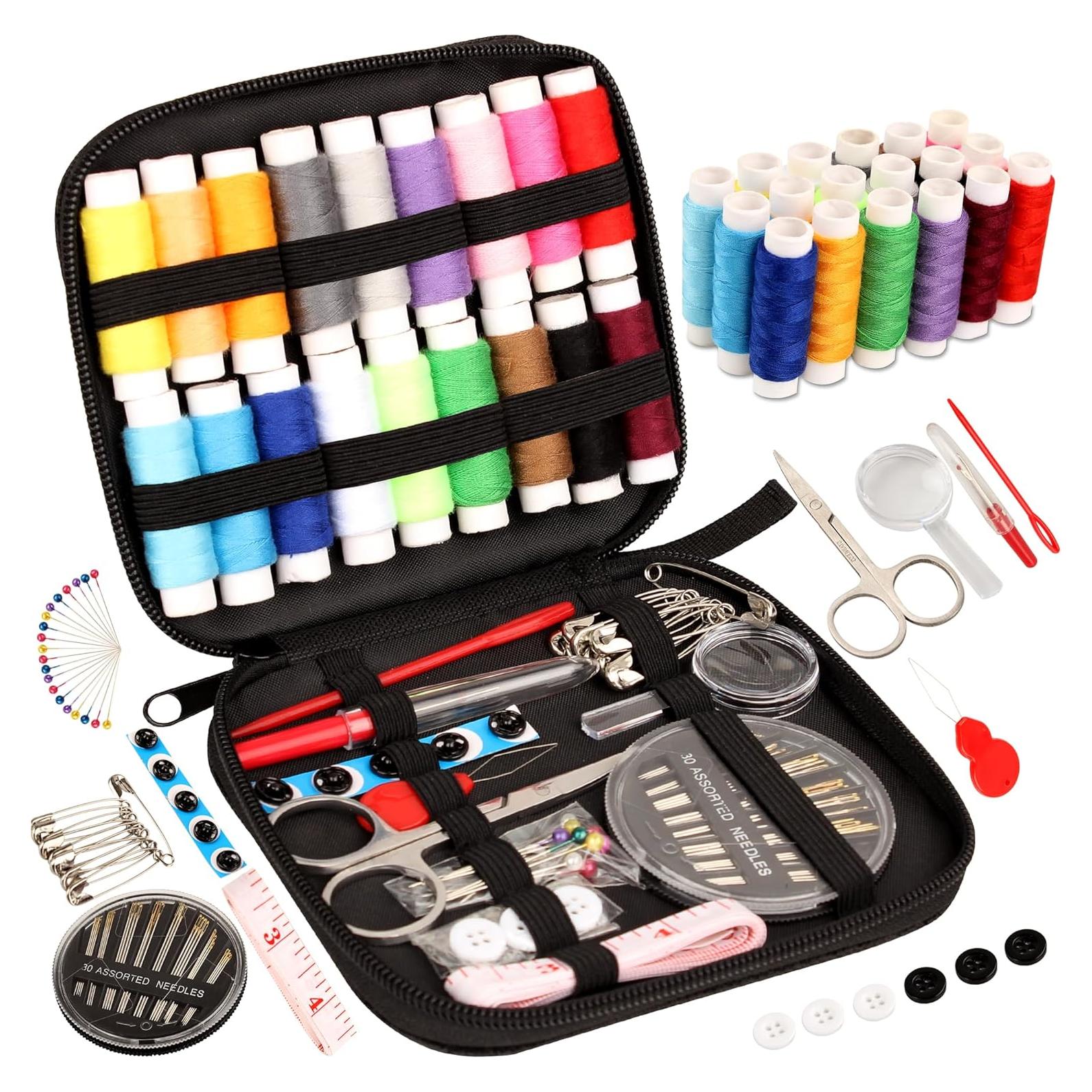 Kit de Costura Marcoon 85 Piezas con Tijeras y Hilo