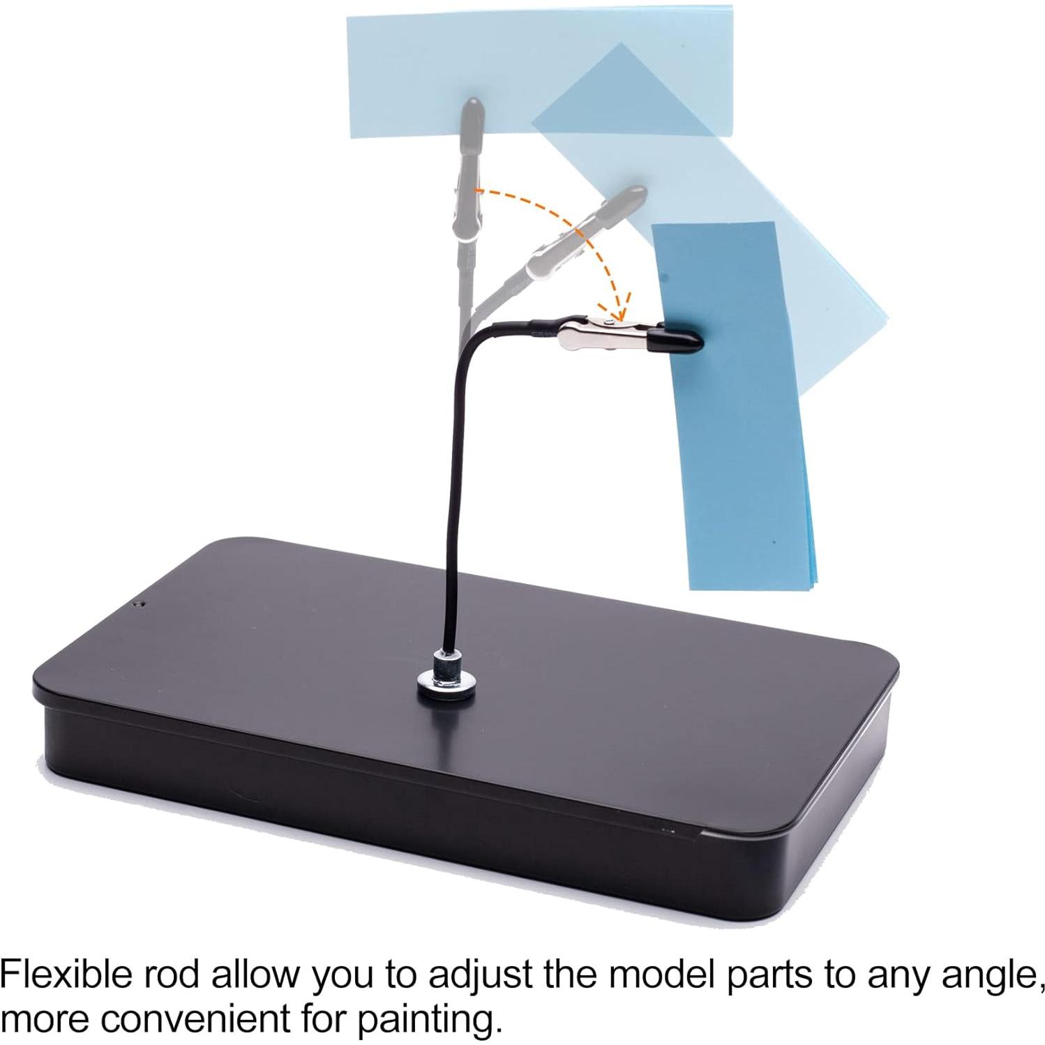 Soporte de Pintura Metal + Riseast RT010 + 12 Clips Magnéticos