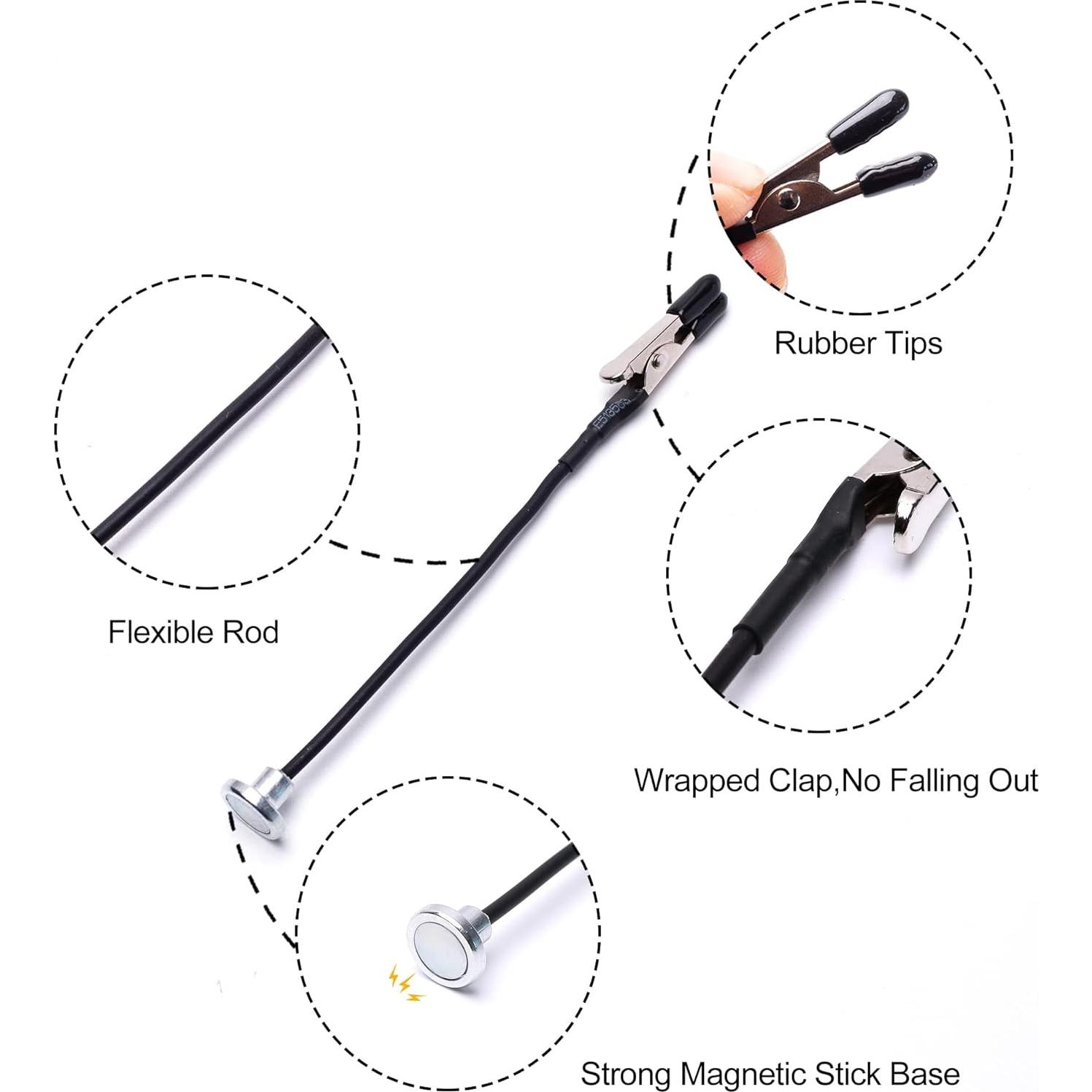 Soporte de Pintura Metal + Riseast RT010 + 12 Clips Magnéticos