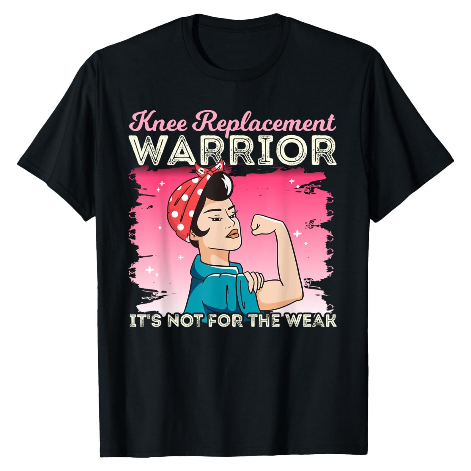 Camiseta Guerrero de Reemplazo de Rodilla - Rehabilitación Titanio