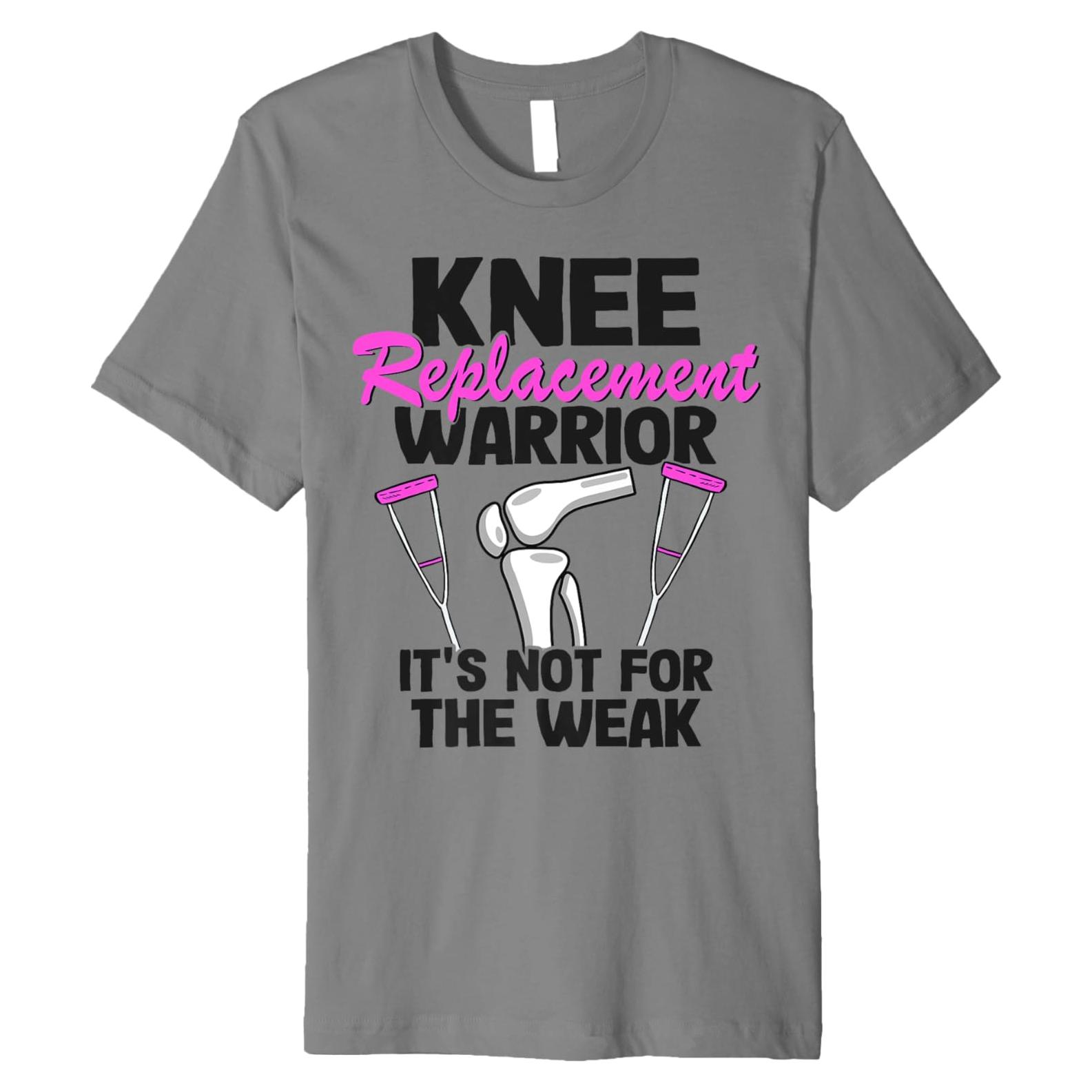 Camiseta Premium Sarcástica para Recuperación Rodilla Mujer