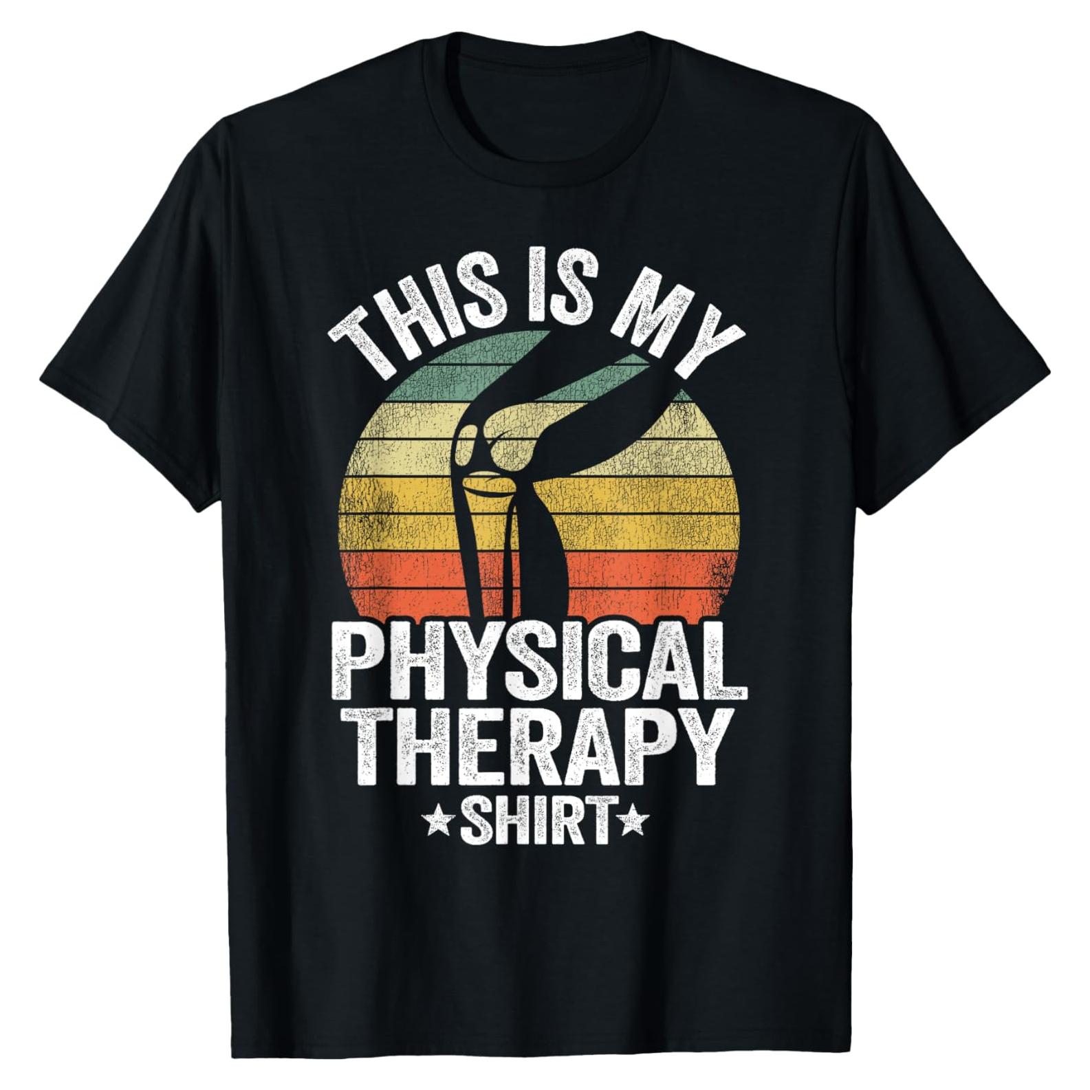 Camiseta de Recuperación de Rodilla Vintage Regalos Divertidos