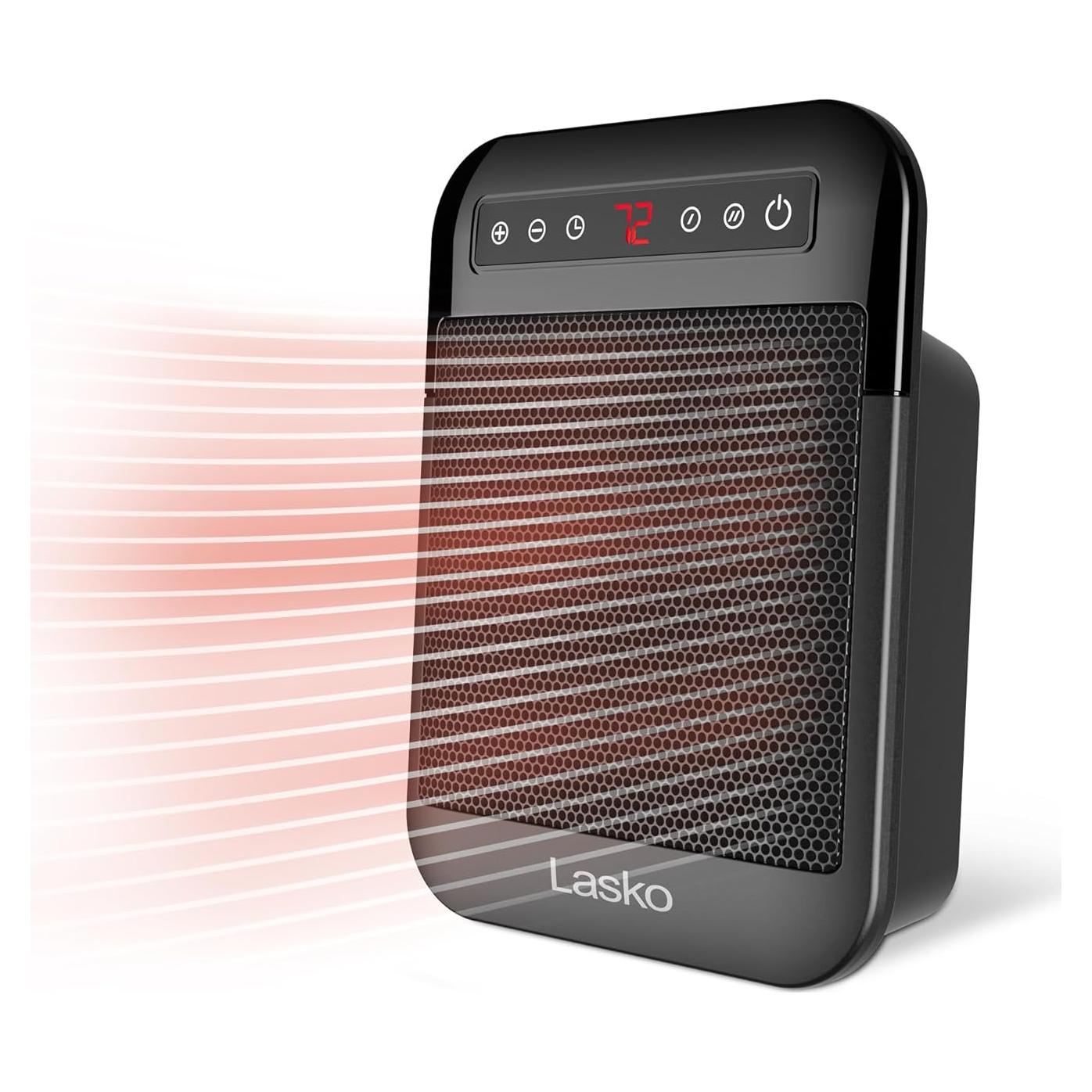 Calentador Cerámico Personal Lasko MyHeat Max 1500W Negro