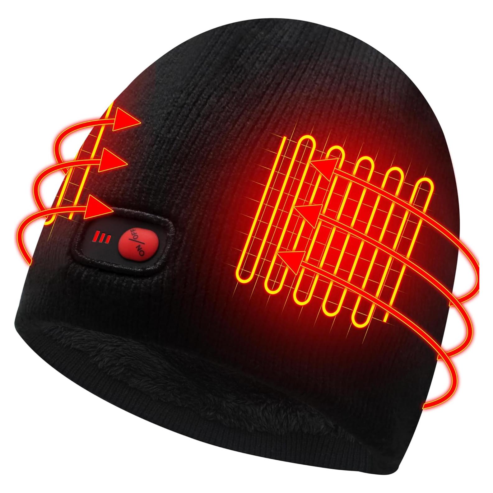 Gorro Térmico Eléctrico Recargable Unisex - Calor Ajustable
